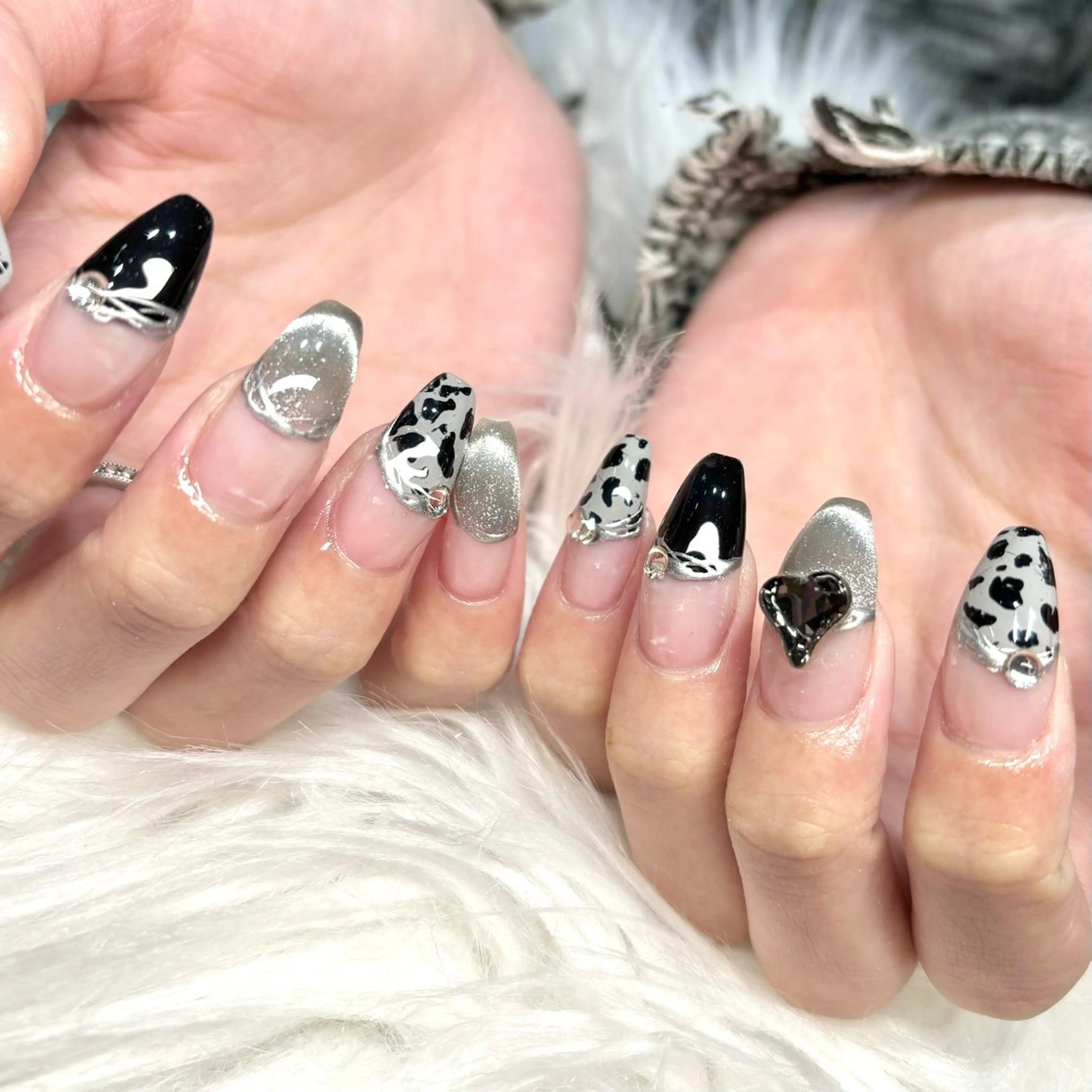 ネイル ハート はあとねいる福島 YUIKOのネイルデザイン