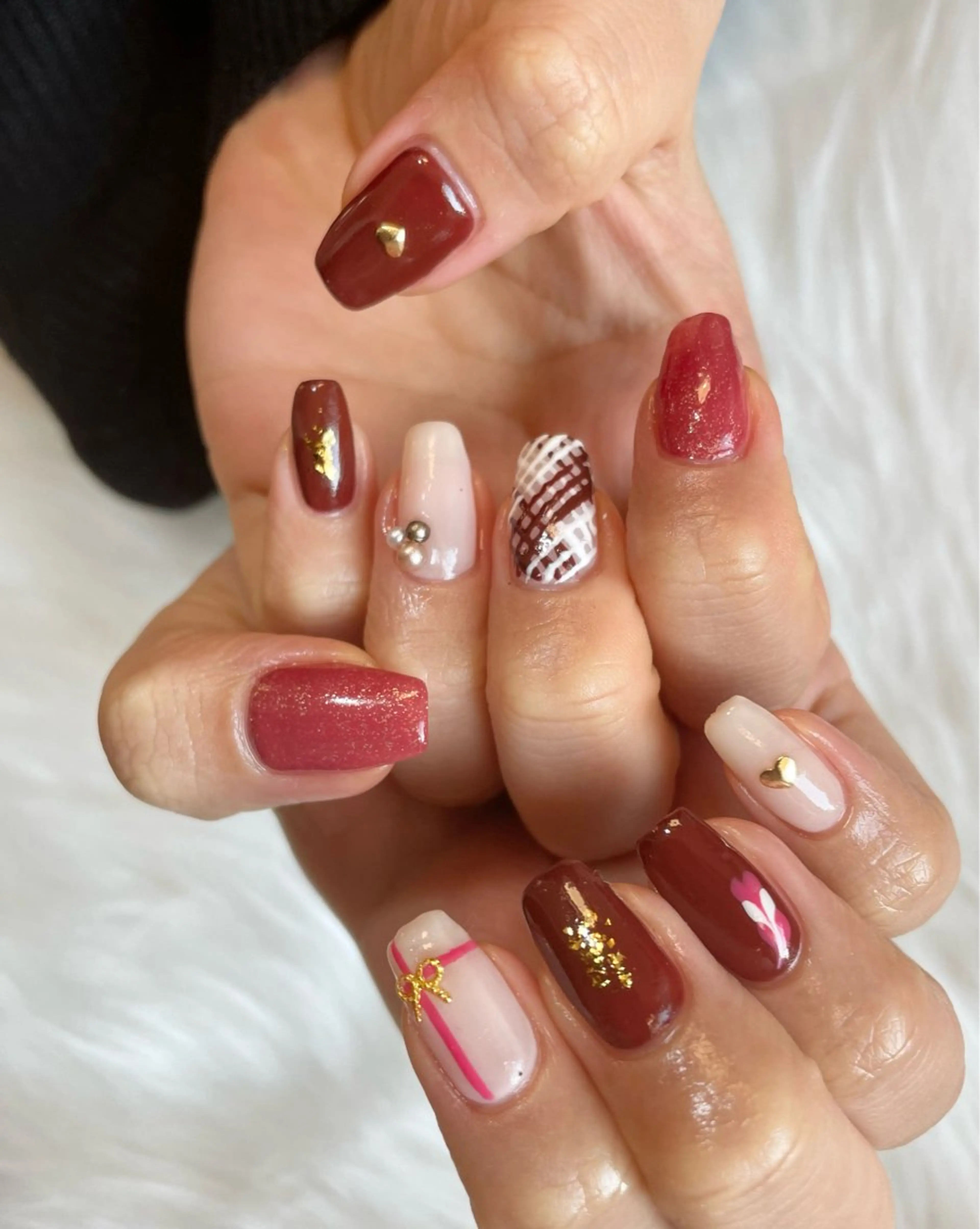 ネイル ハンドネイル nail salon HIRUKANAのネイルデザイン