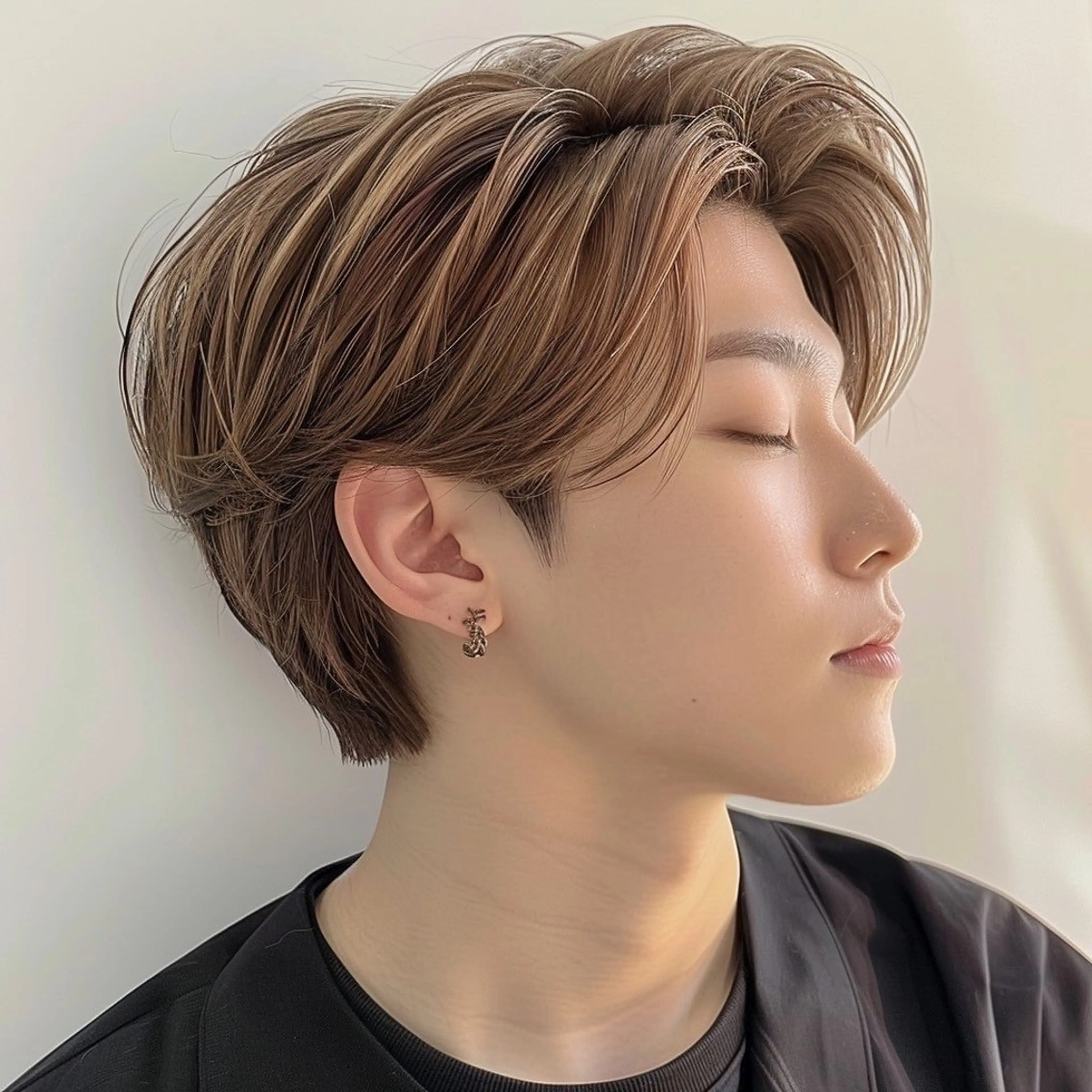 カラー 束感まつぱ🥑🤍 NATUKI🤍のヘアスタイル