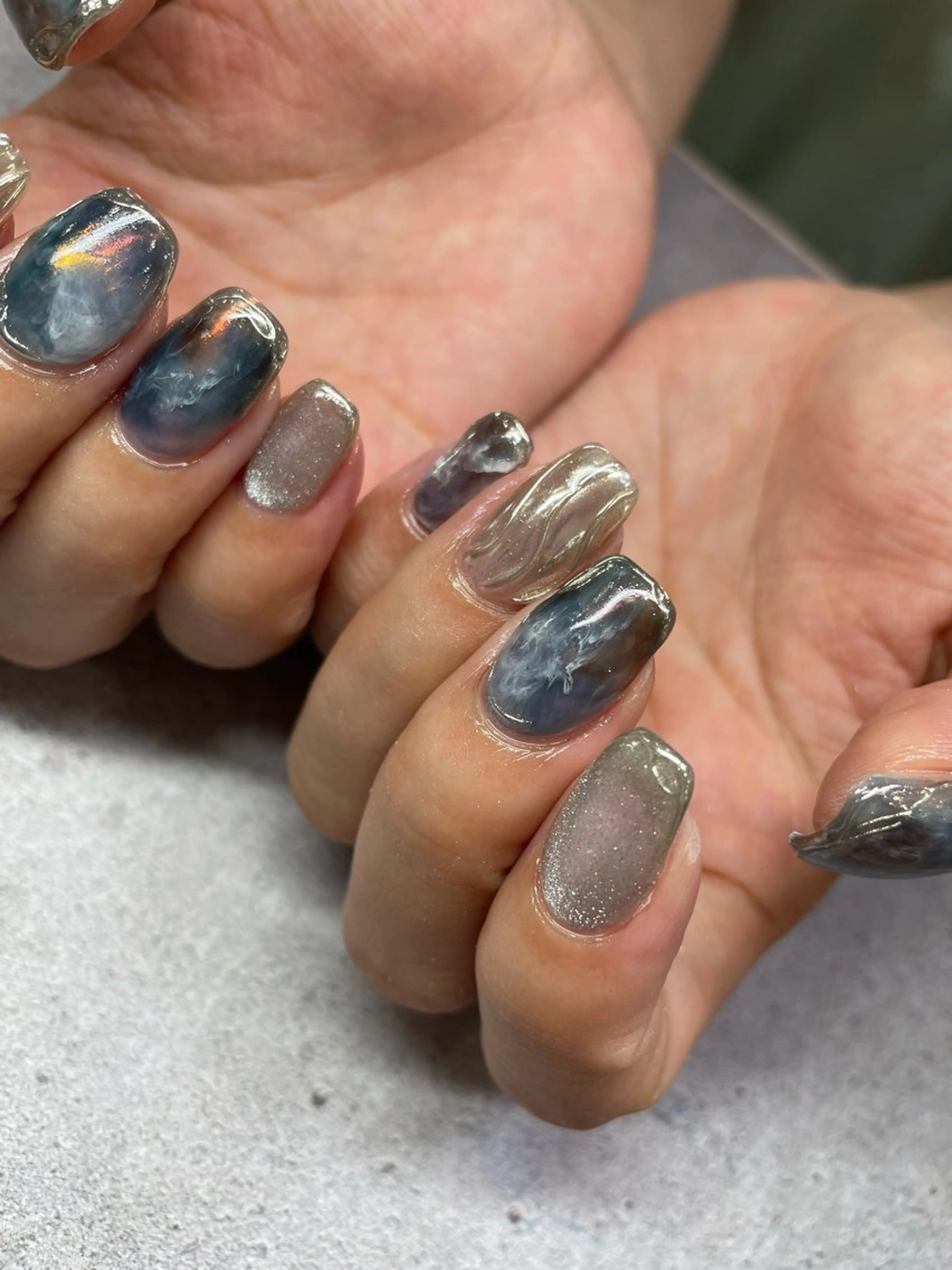 ネイル ハンドネイル フットネイル 🌕akuri🌖 渋谷/nuanceのネイルデザイン