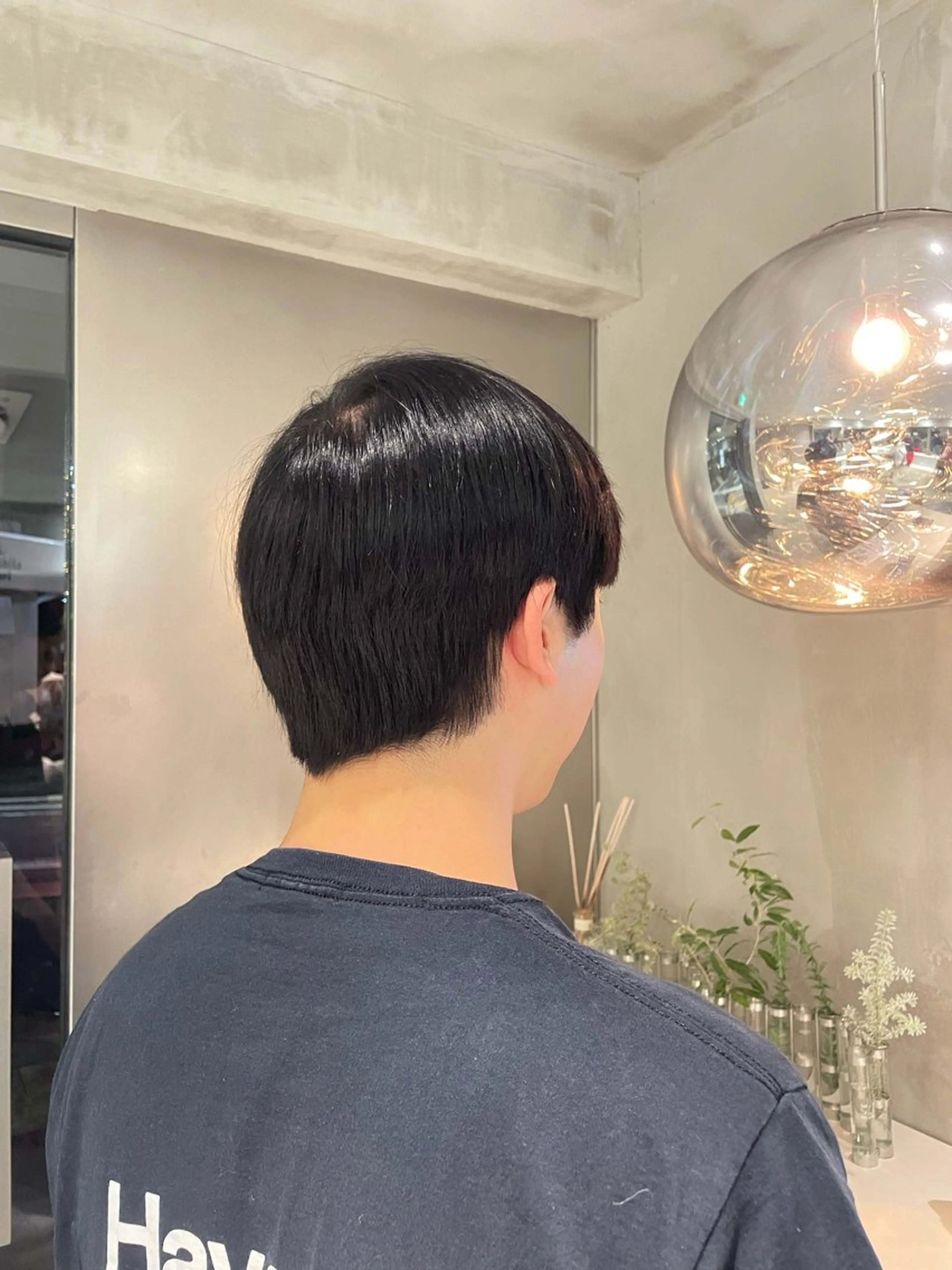 カラー メンズ porto まなみのヘアスタイル