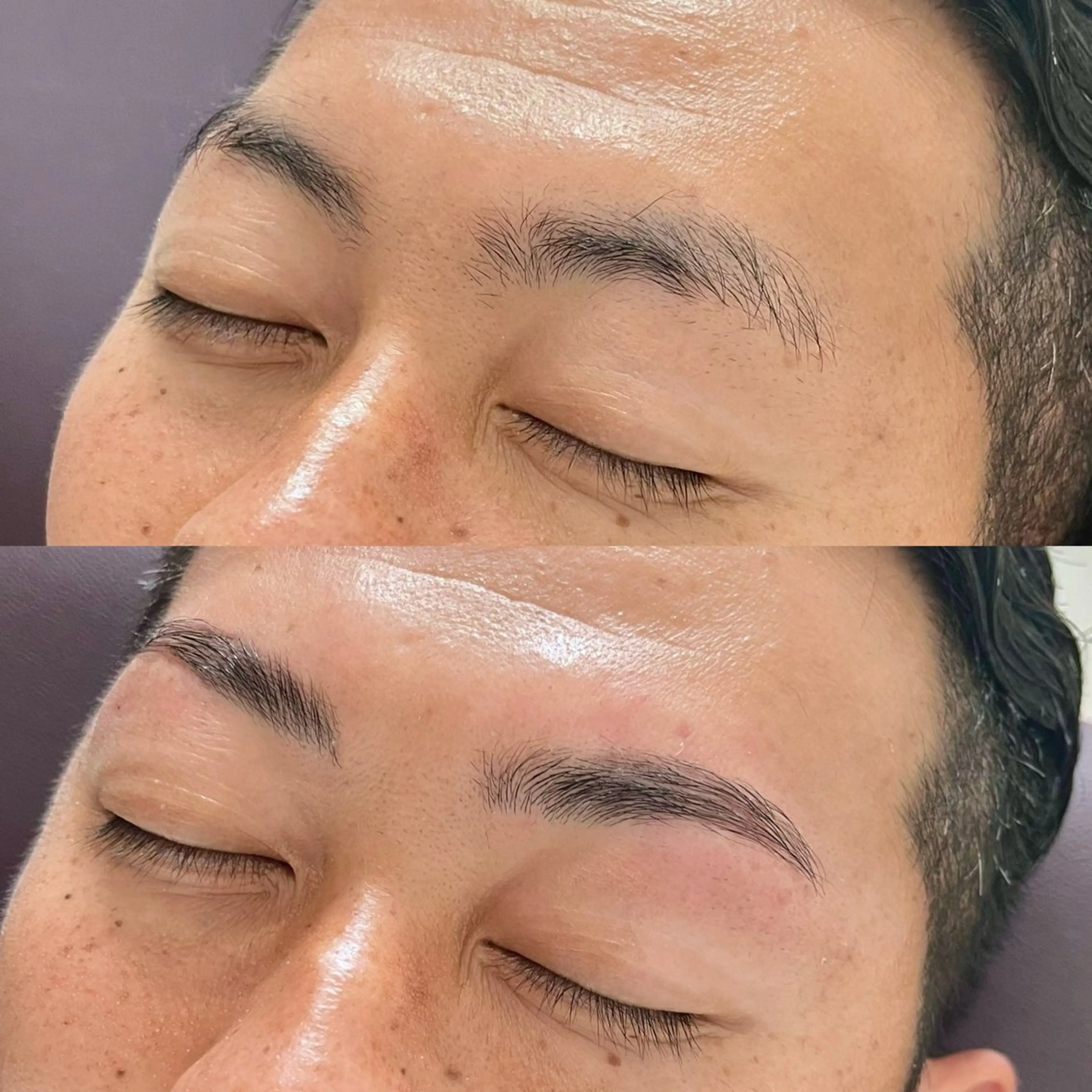 メンズ アイブロウ メンズ韓国風 ハリウッドブロウリフト メンズアイブロウ 眉毛ワックス脱毛 ワックス脱毛 眉カット その他(アイブロウ) パーソナルカラー VILYのその他イメージ