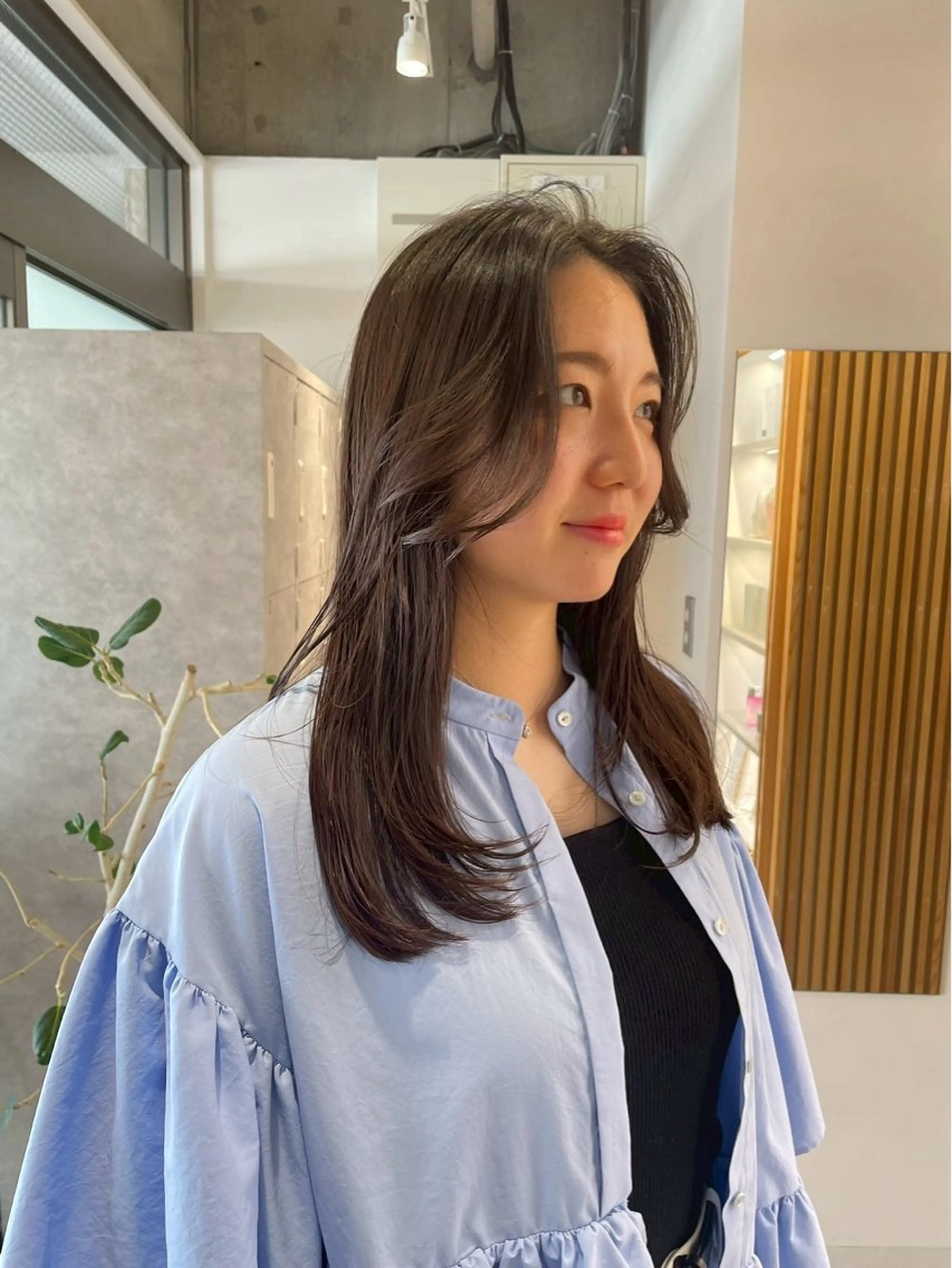 セミロング 暖色カラー/パーマ /AKIR‎A🌝のヘアスタイル