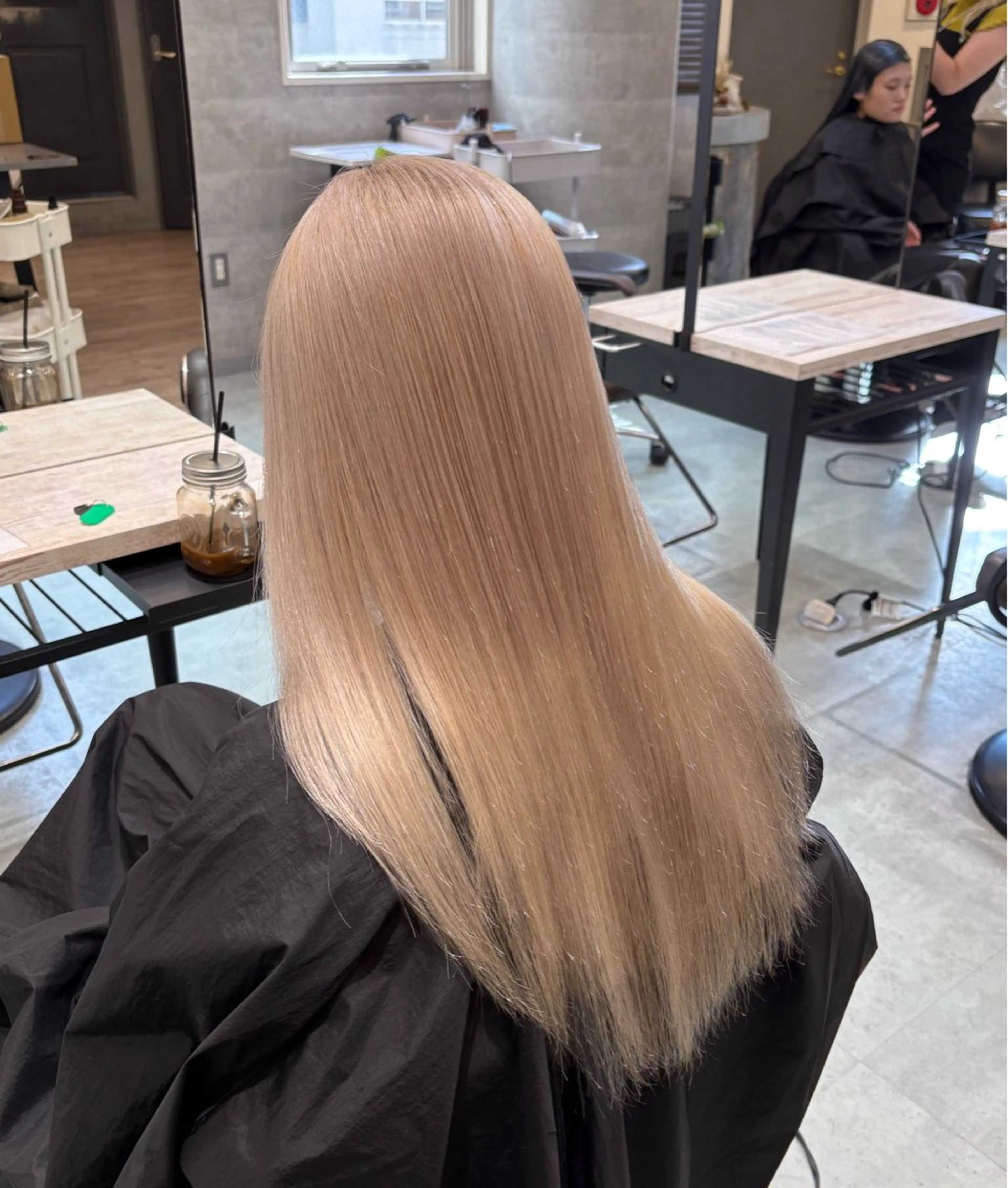 ロング ヘアカラー トリートメント ケアブリーチ🌟 ♢WATARU♢のヘアスタイル