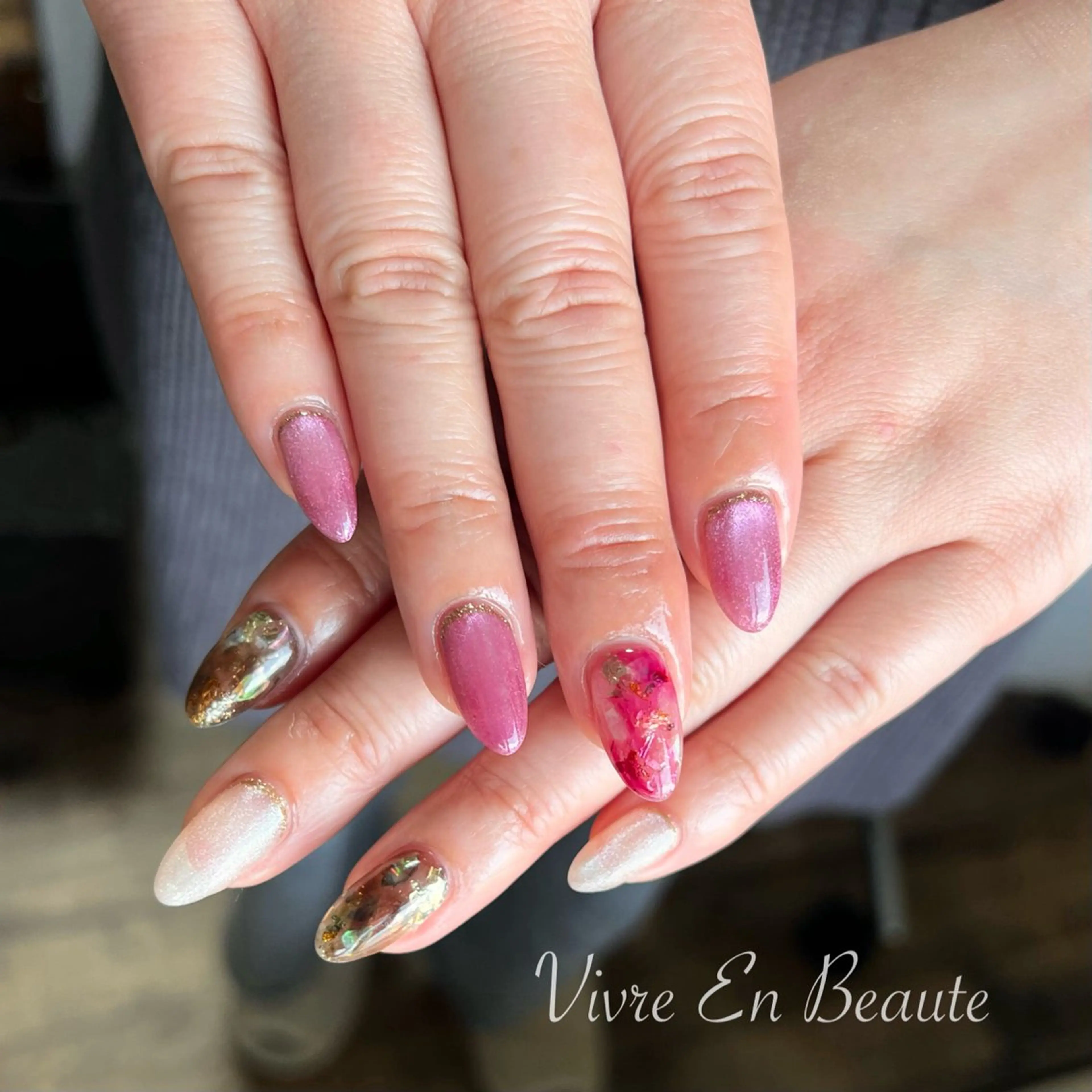 ネイル ラメ(グリッター) S Nailのネイルデザイン