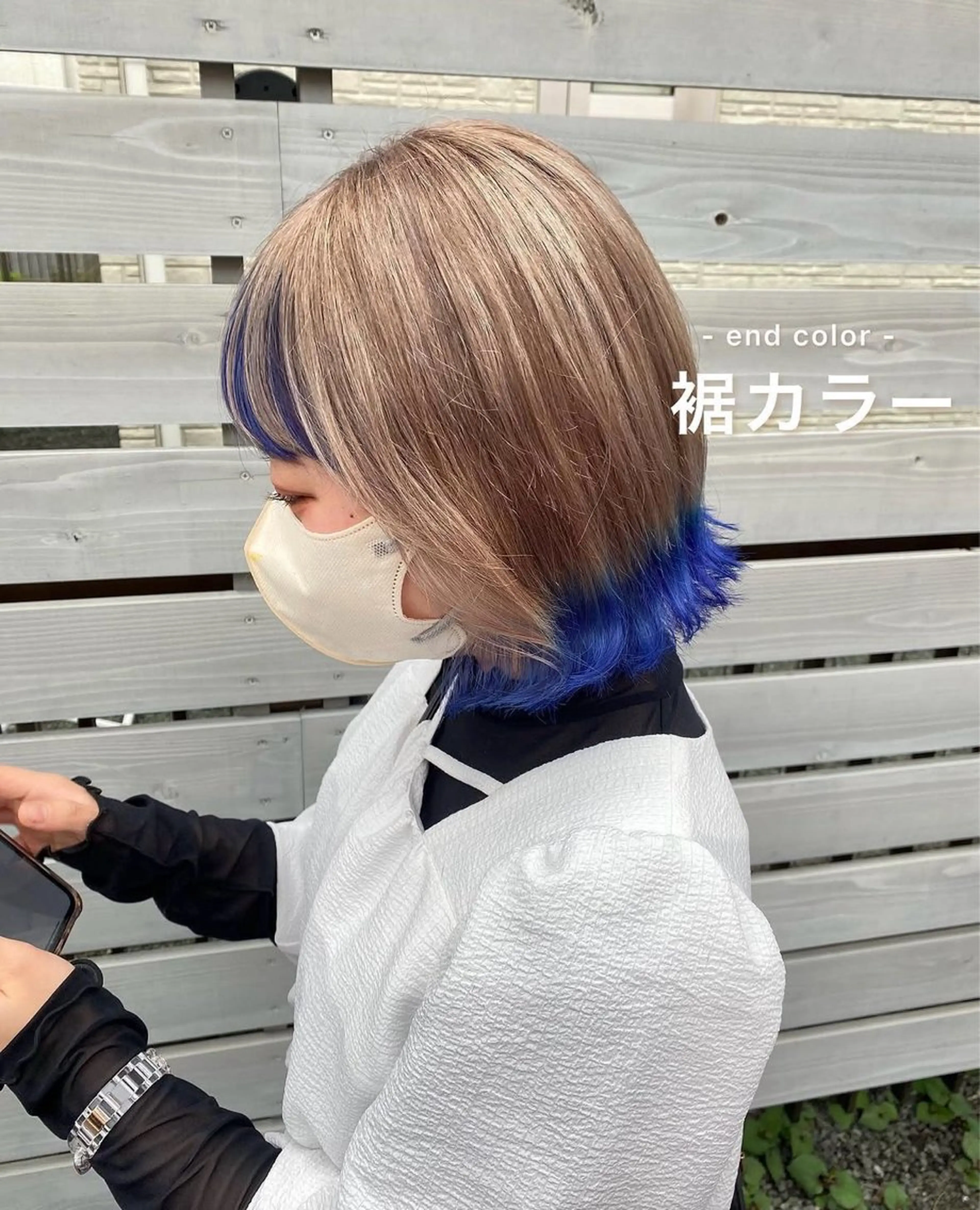 カラー ハイトーン/ブリーチ .⋆𝜗𝜚BoN♡のヘアスタイル