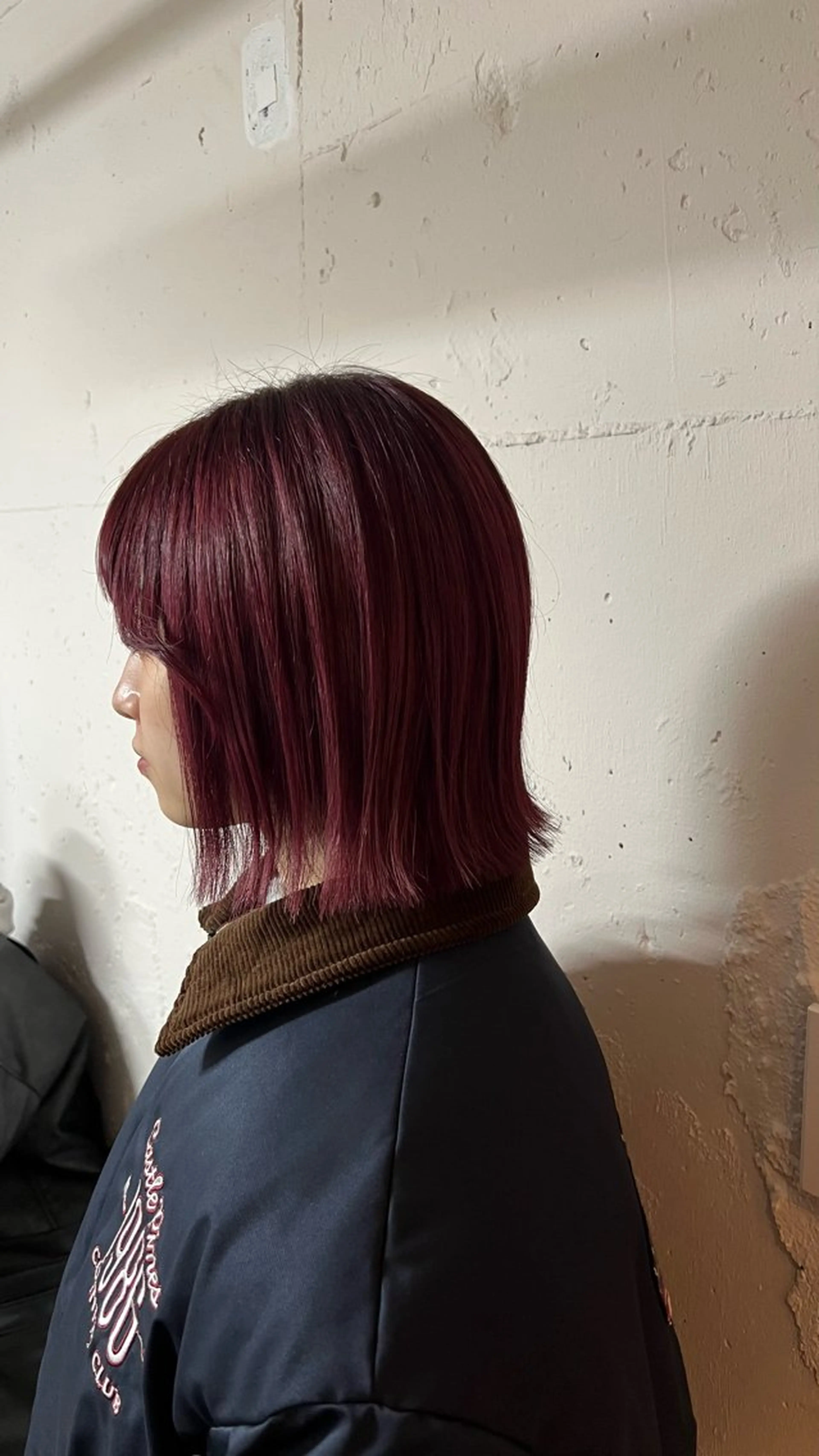 ミディアム カラー レッドカラー ヘアカラー 🎀tokute ナオ🧸のヘアスタイル