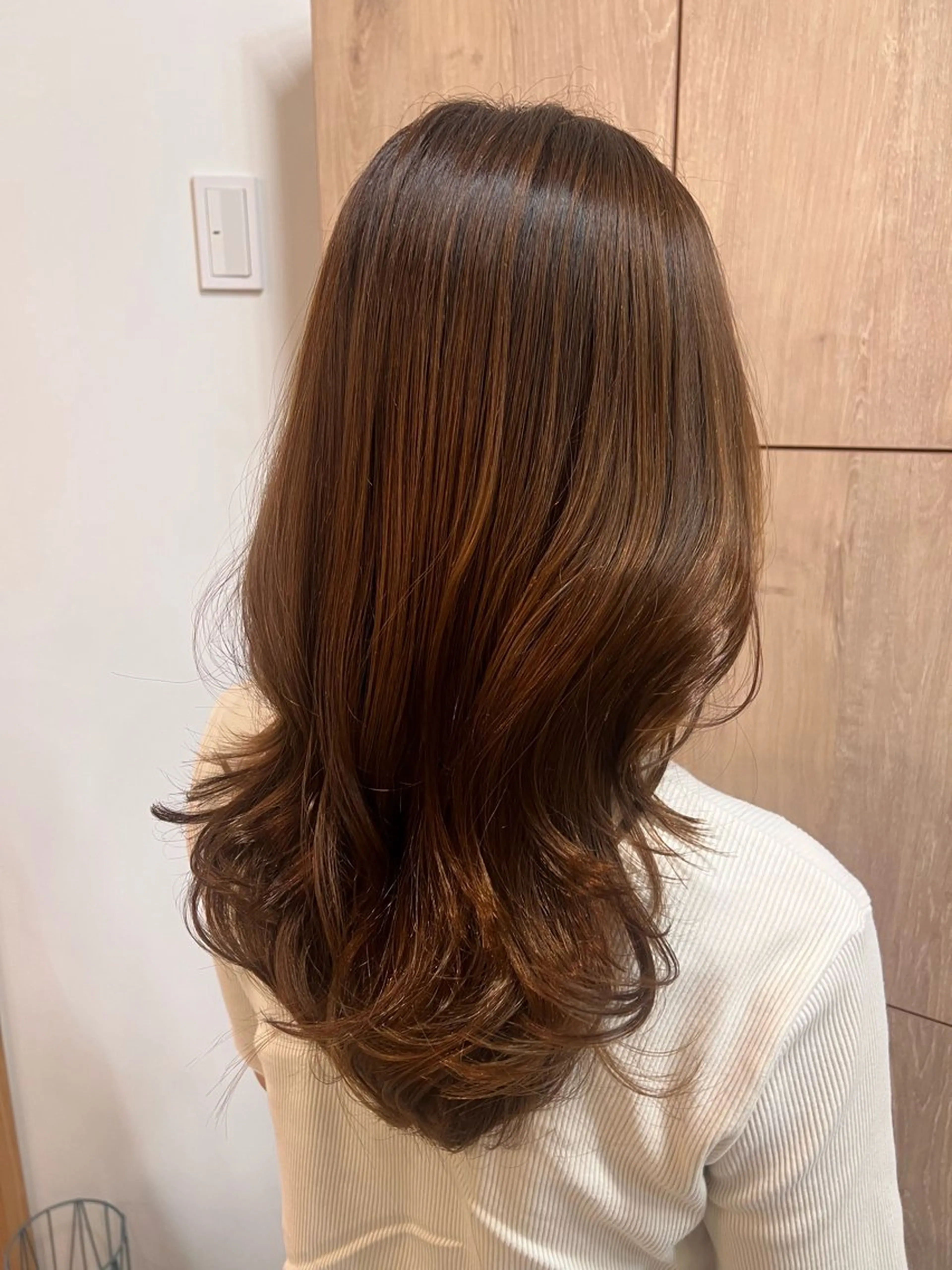 ミディアム ❄️ さき❄️のヘアスタイル