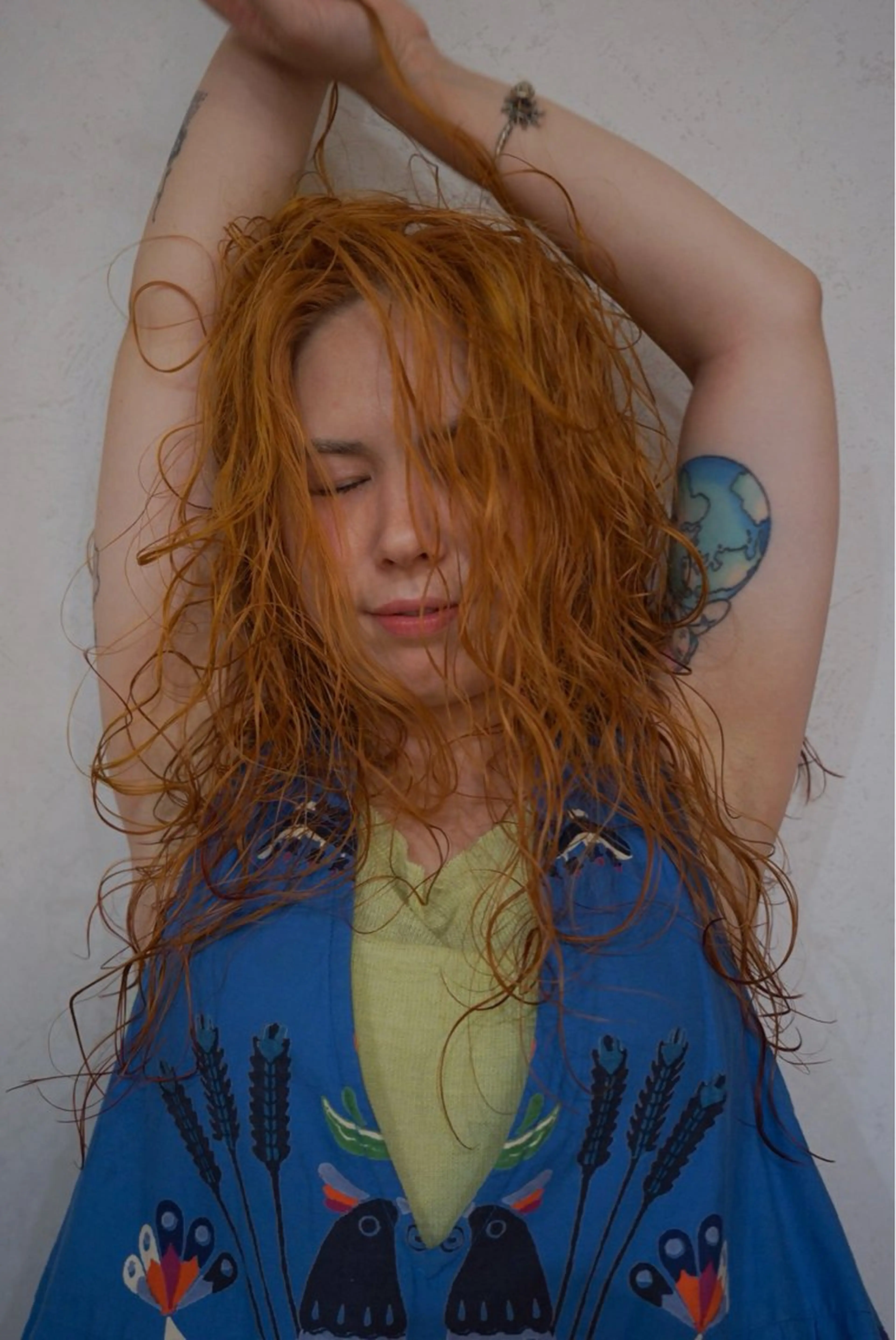 ロング カラー ブリーチ ケアブリーチ ケアカラー 産休中です 艶カラー♡オカのヘアスタイル