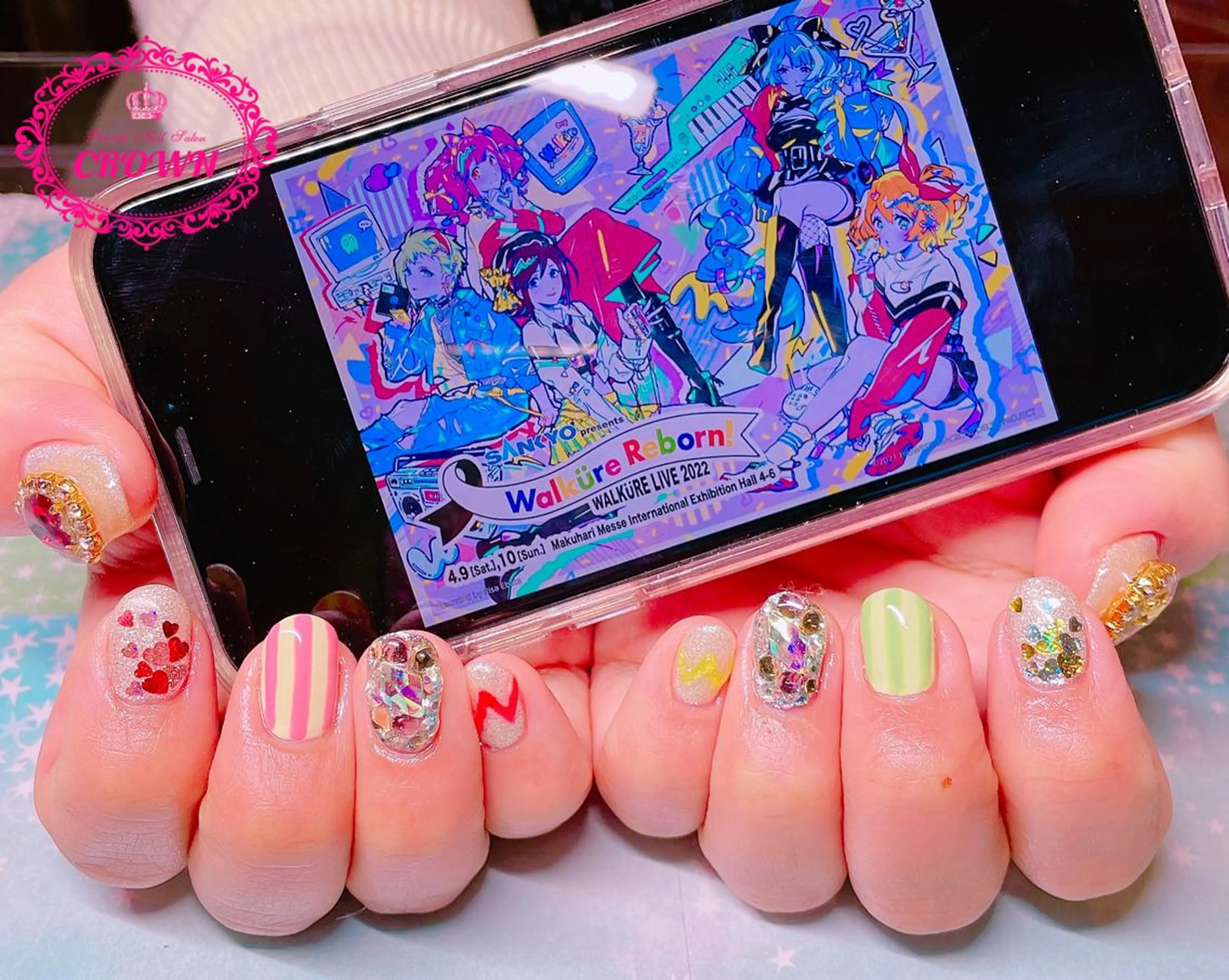 ネイル CROWN プライベートサロンのネイルデザイン