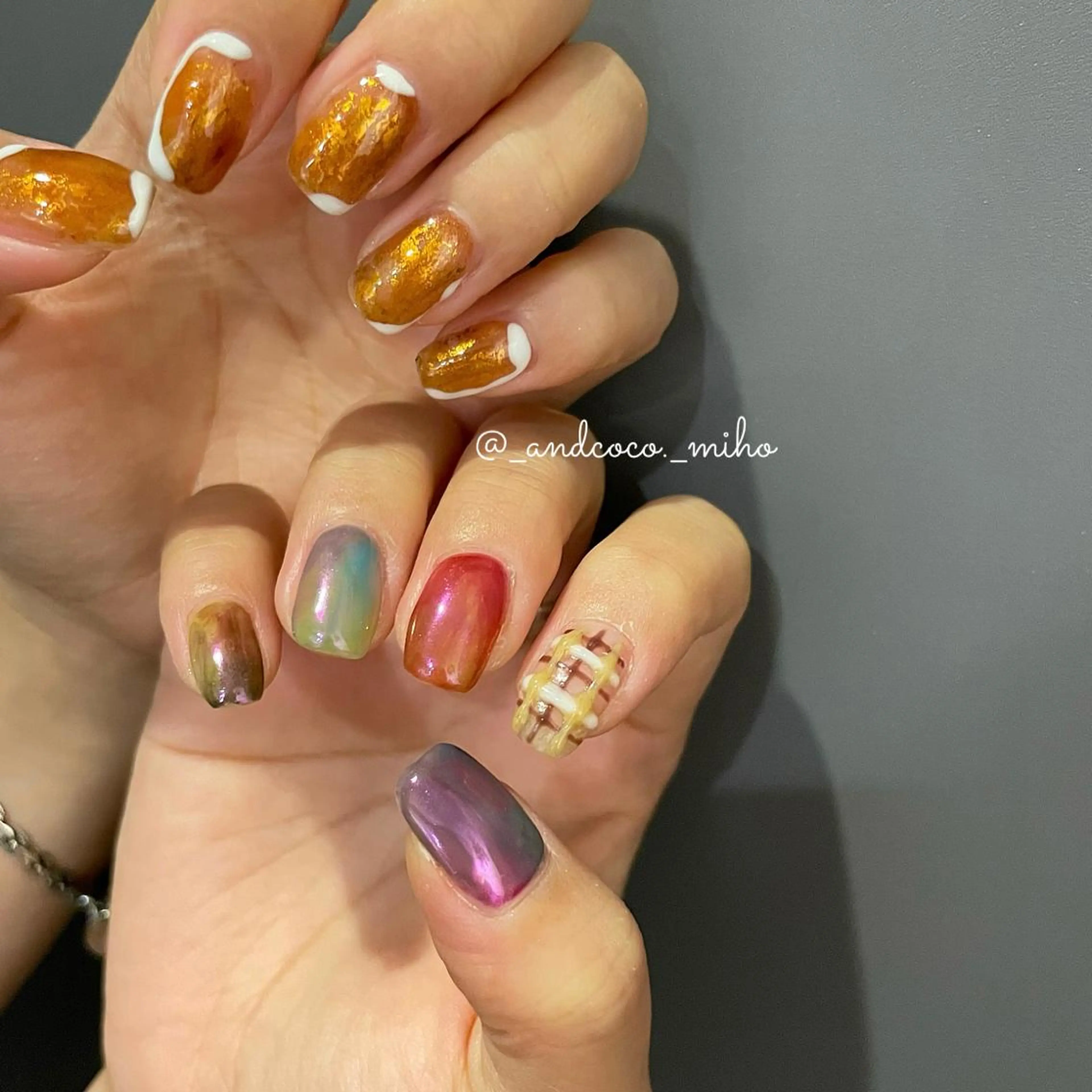 ネイル ハンドネイル Nailist〻 mihoのネイルデザイン