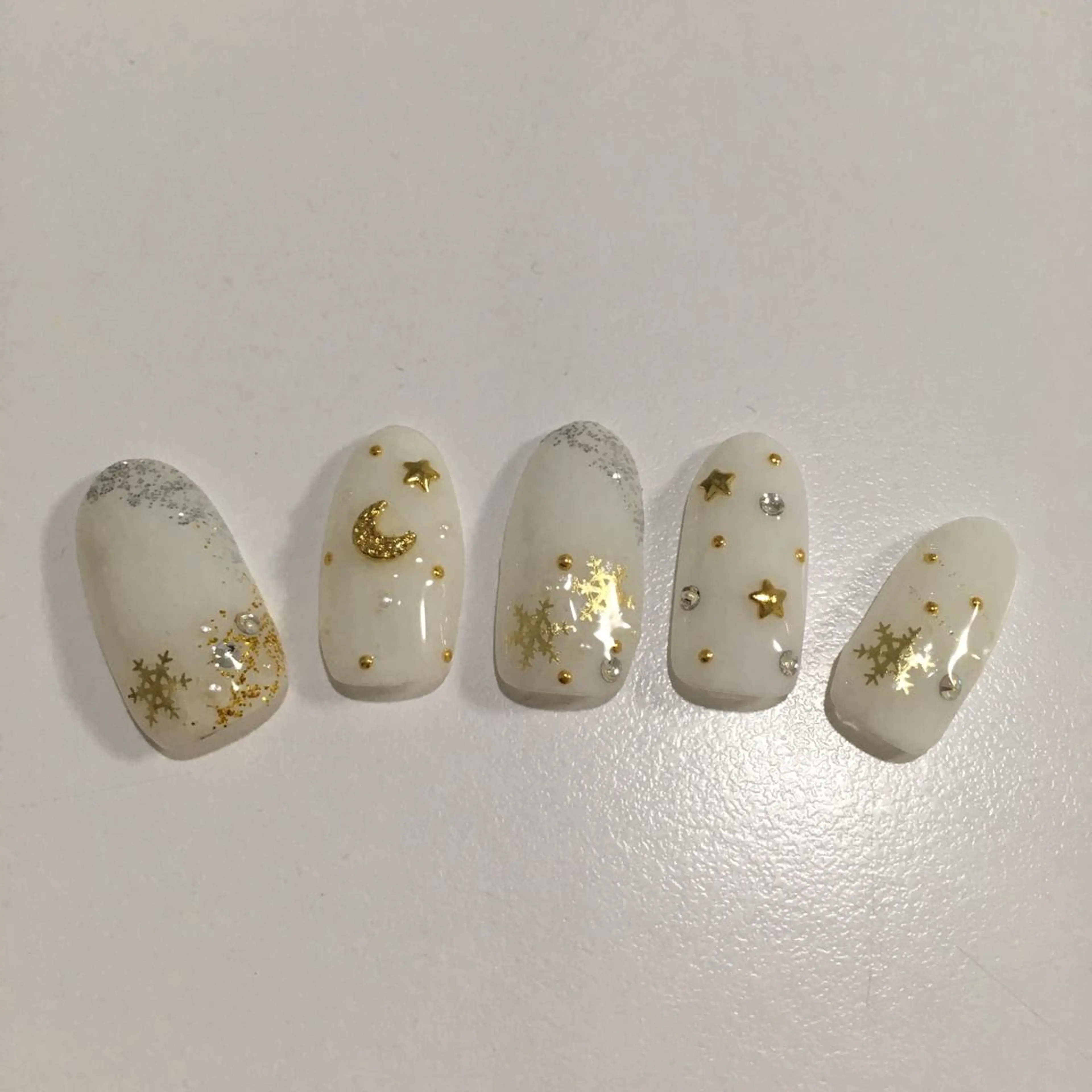 ネイル 冬ネイル クリスマス ☆ KAYOKO ☆のネイルデザイン