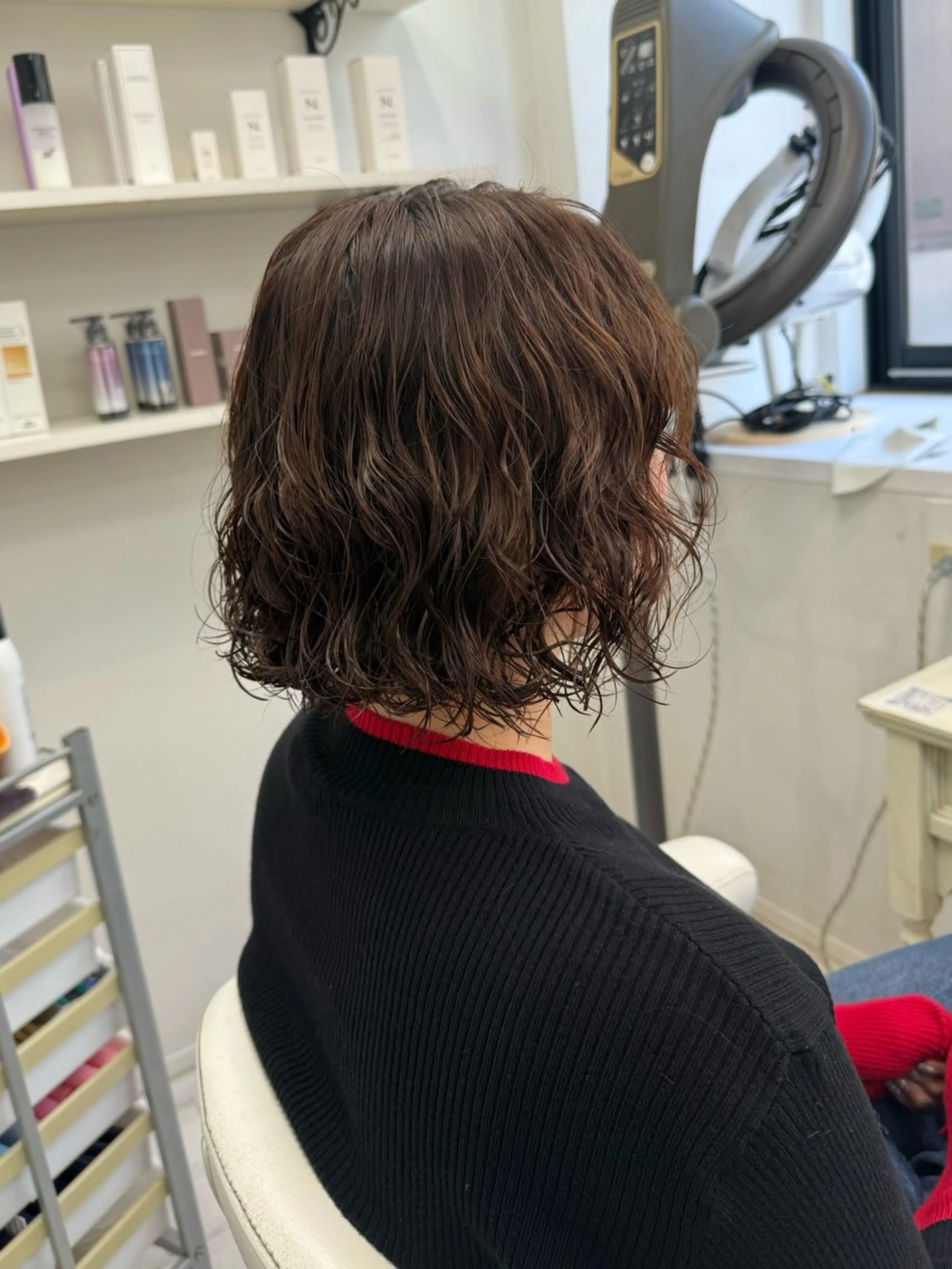 ショート キッズ カット パーマ 新籾 尚哉のヘアスタイル