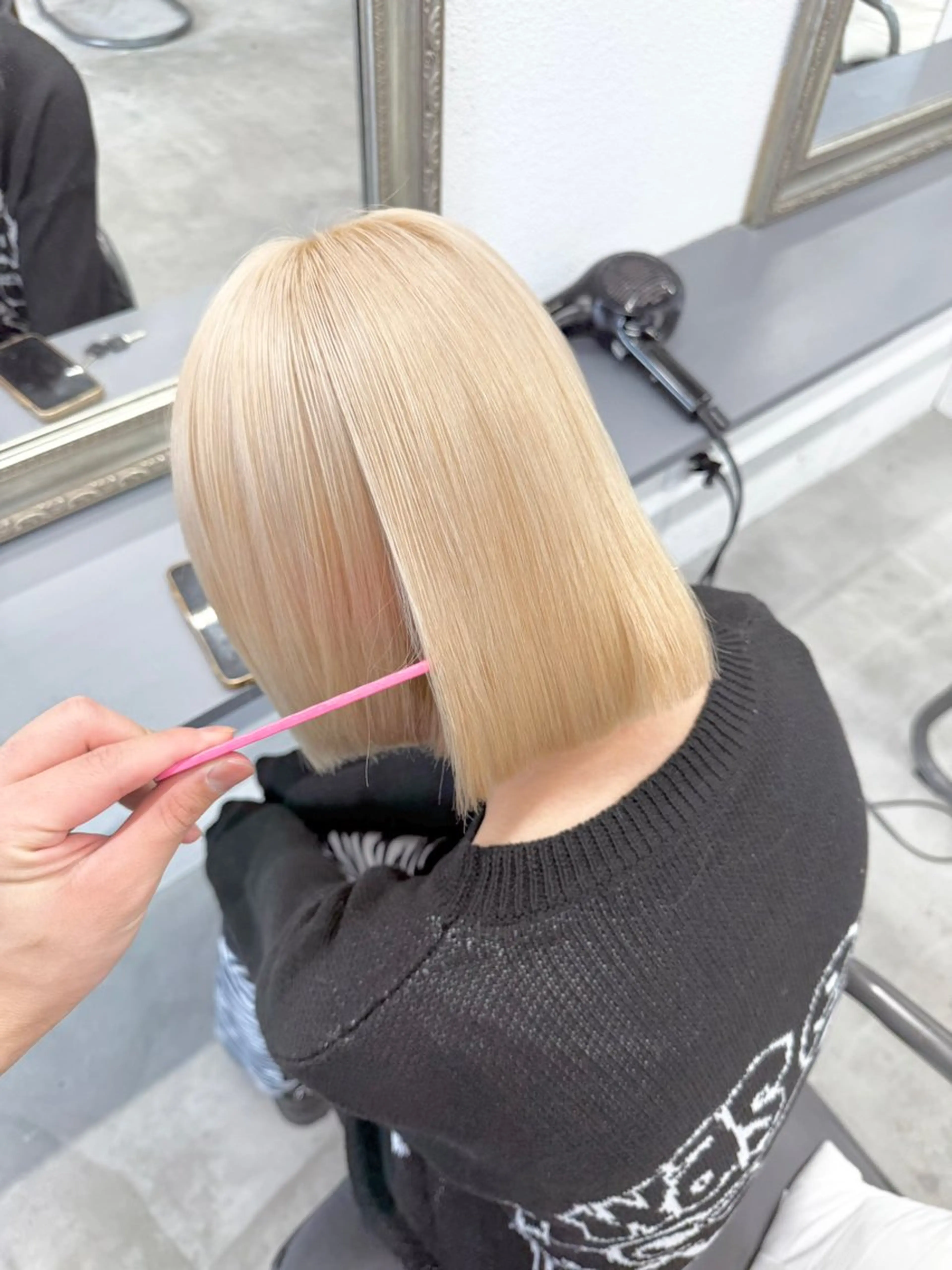 ショート カラー ブリーチ特化美容室 ☆selene☆のヘアスタイル