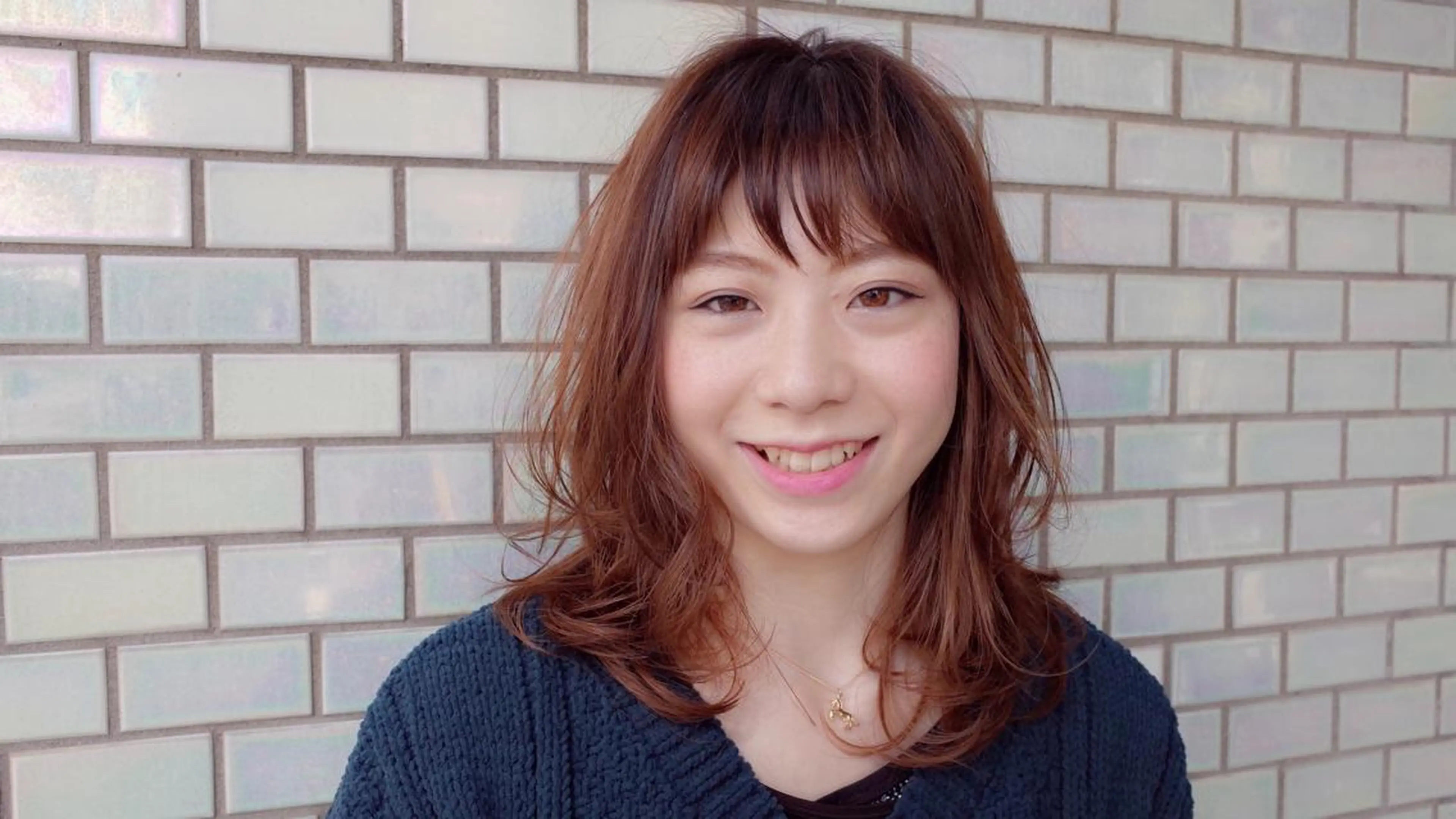 セミロング カラー グラデーションカラー ハイライトカラー ハイライト 当日予約🆗✂︎ ウエモト タクのヘアスタイル