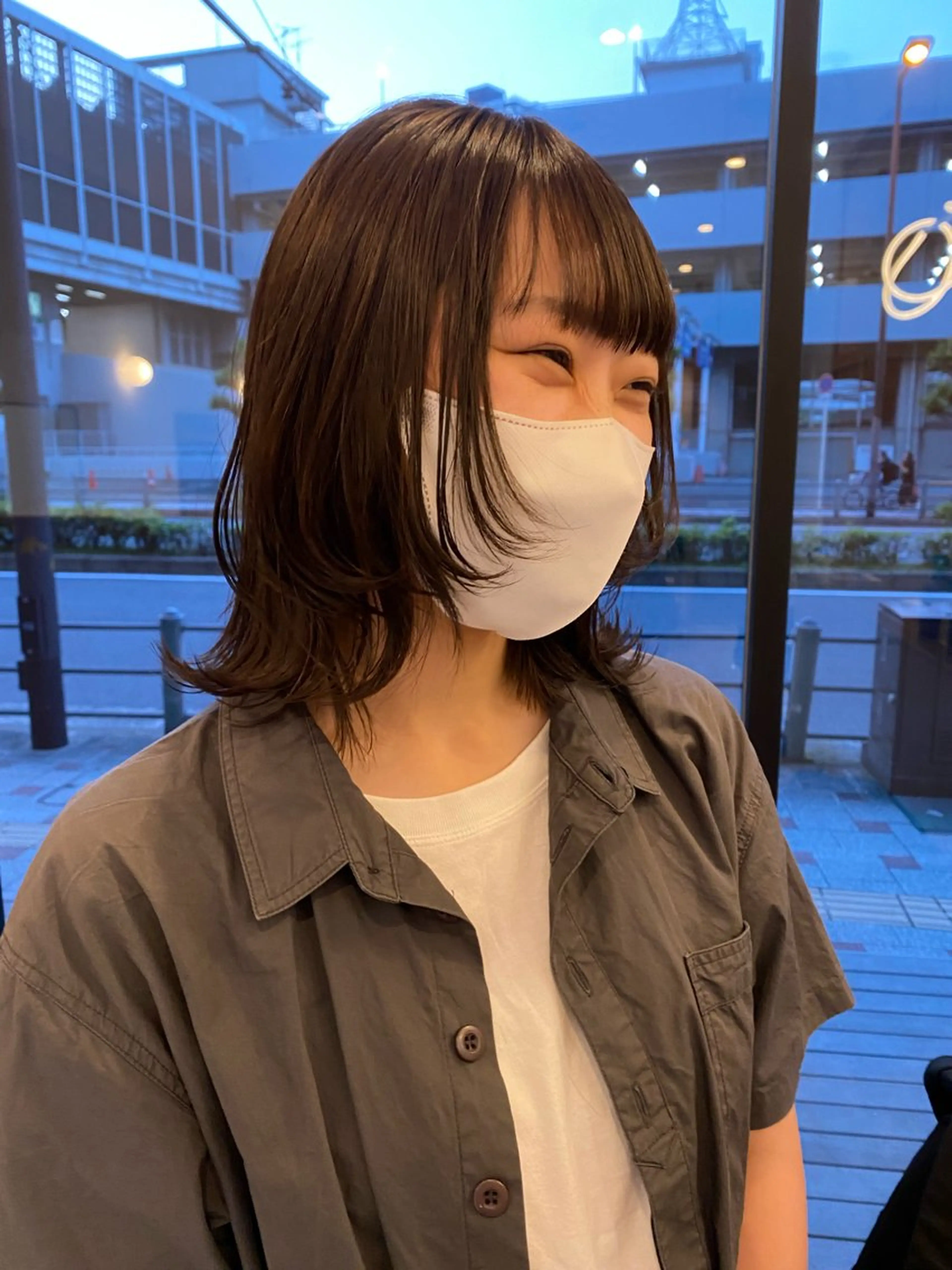 ミディアム カラー 艶髪🌟髪質改善✨ Zinaヤマダ チサのヘアスタイル