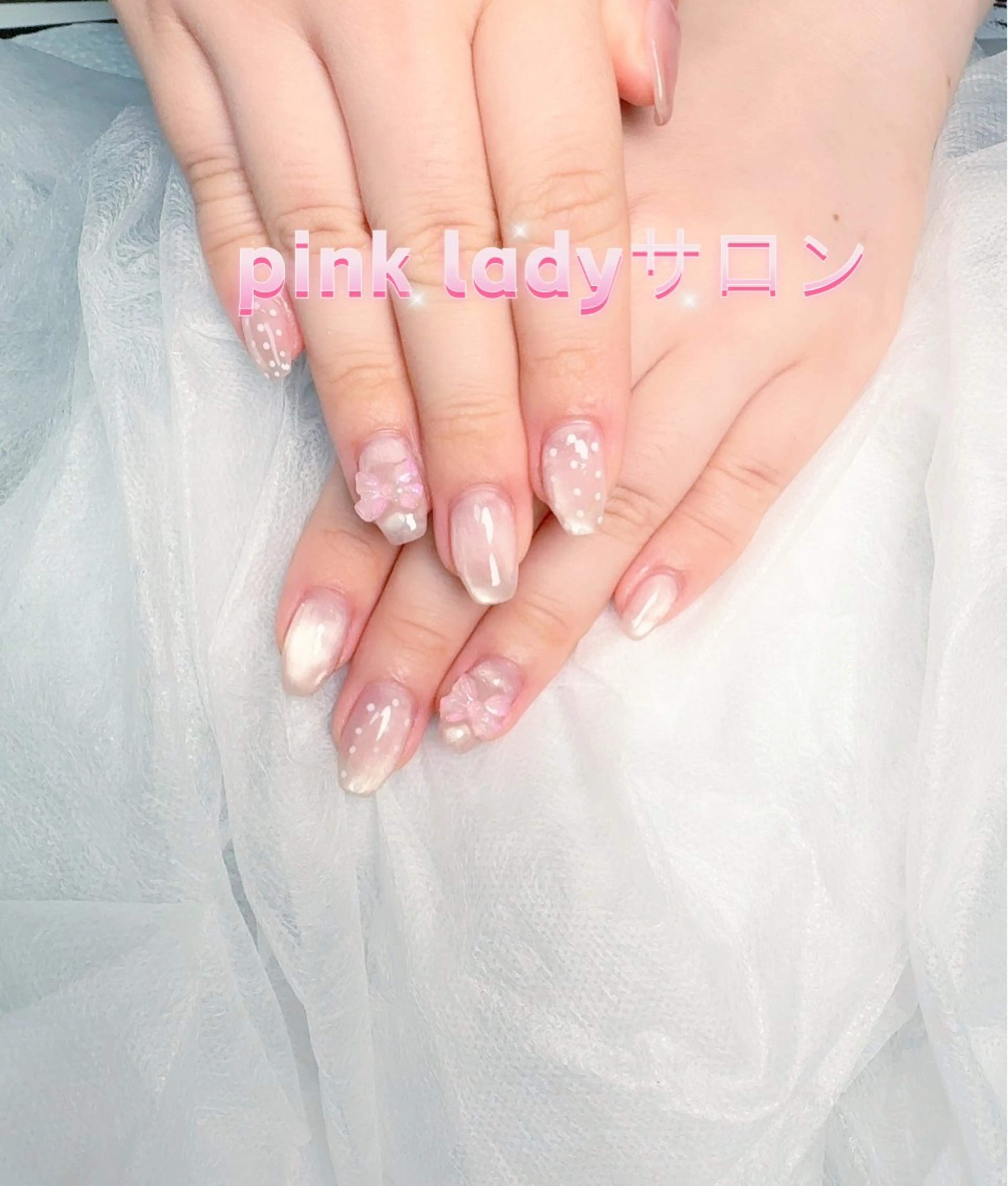 ネイル ハンドネイル ハンドケア pink ladyサロン所属・べ にのネイルデザイン