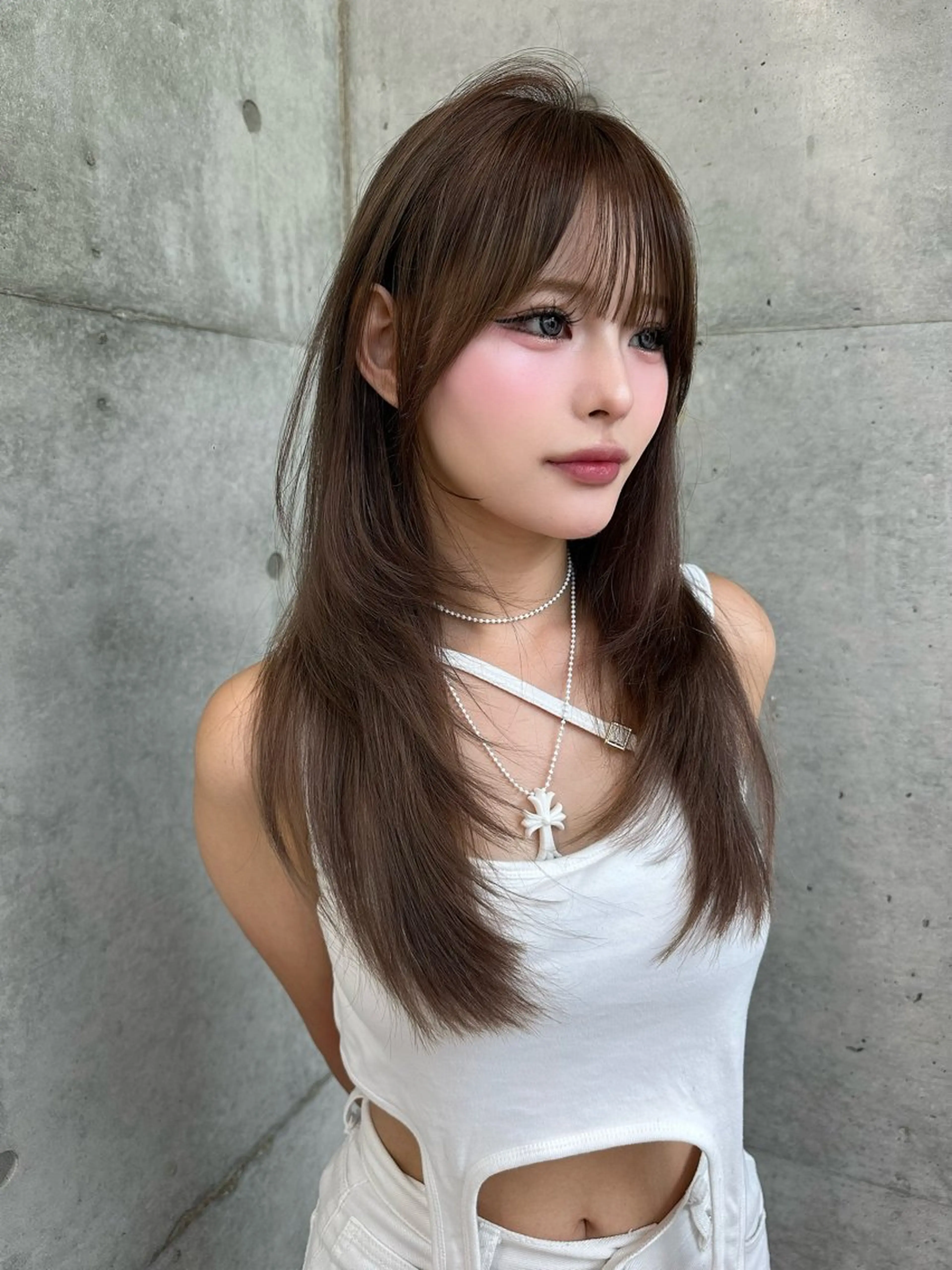 『 4月ミニモ限定♡』🤍艶髪ワンカラー+高級トリートメント⭐️の写真