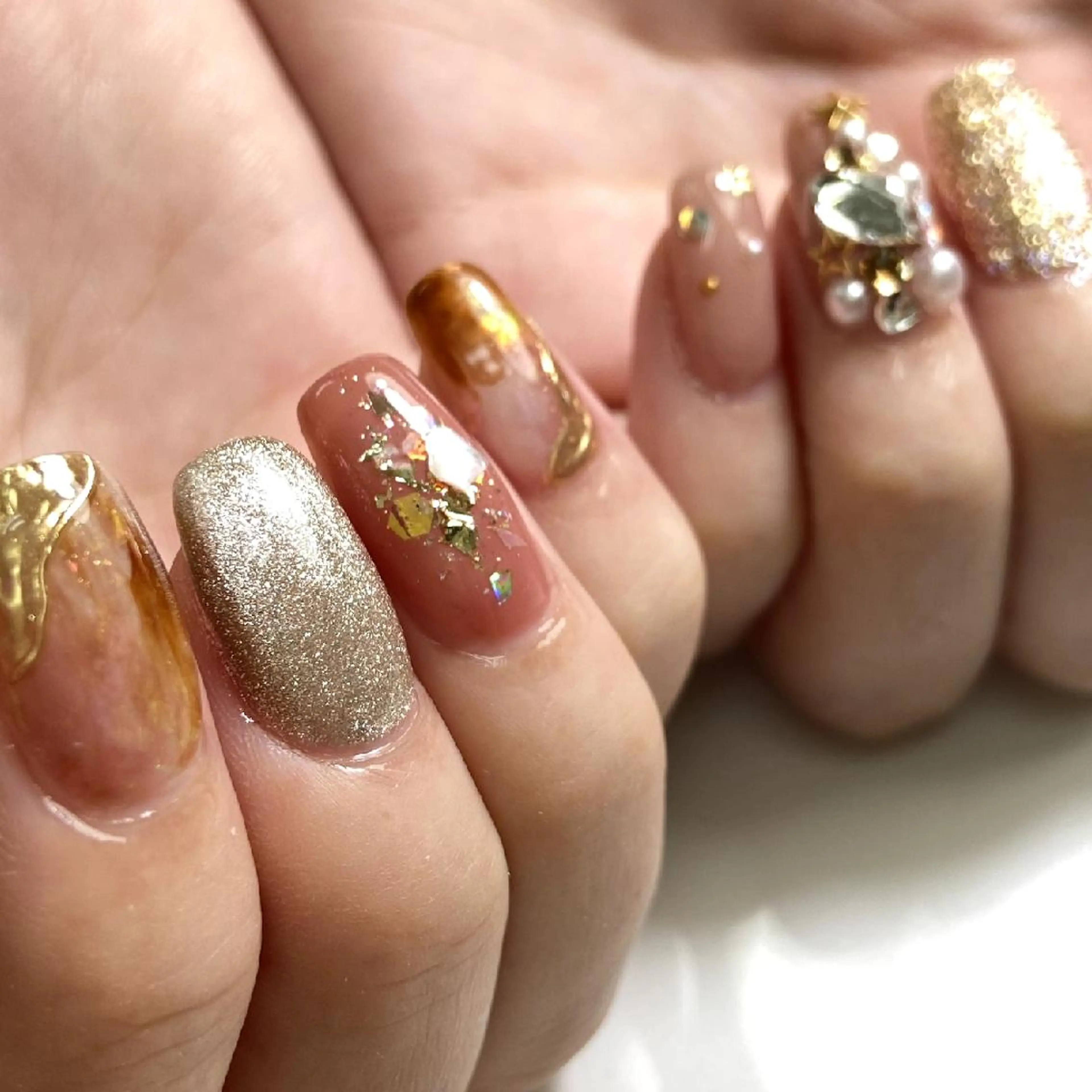 ネイル アートネイル ニュアンスネイル nail salon Lumièreのネイルデザイン