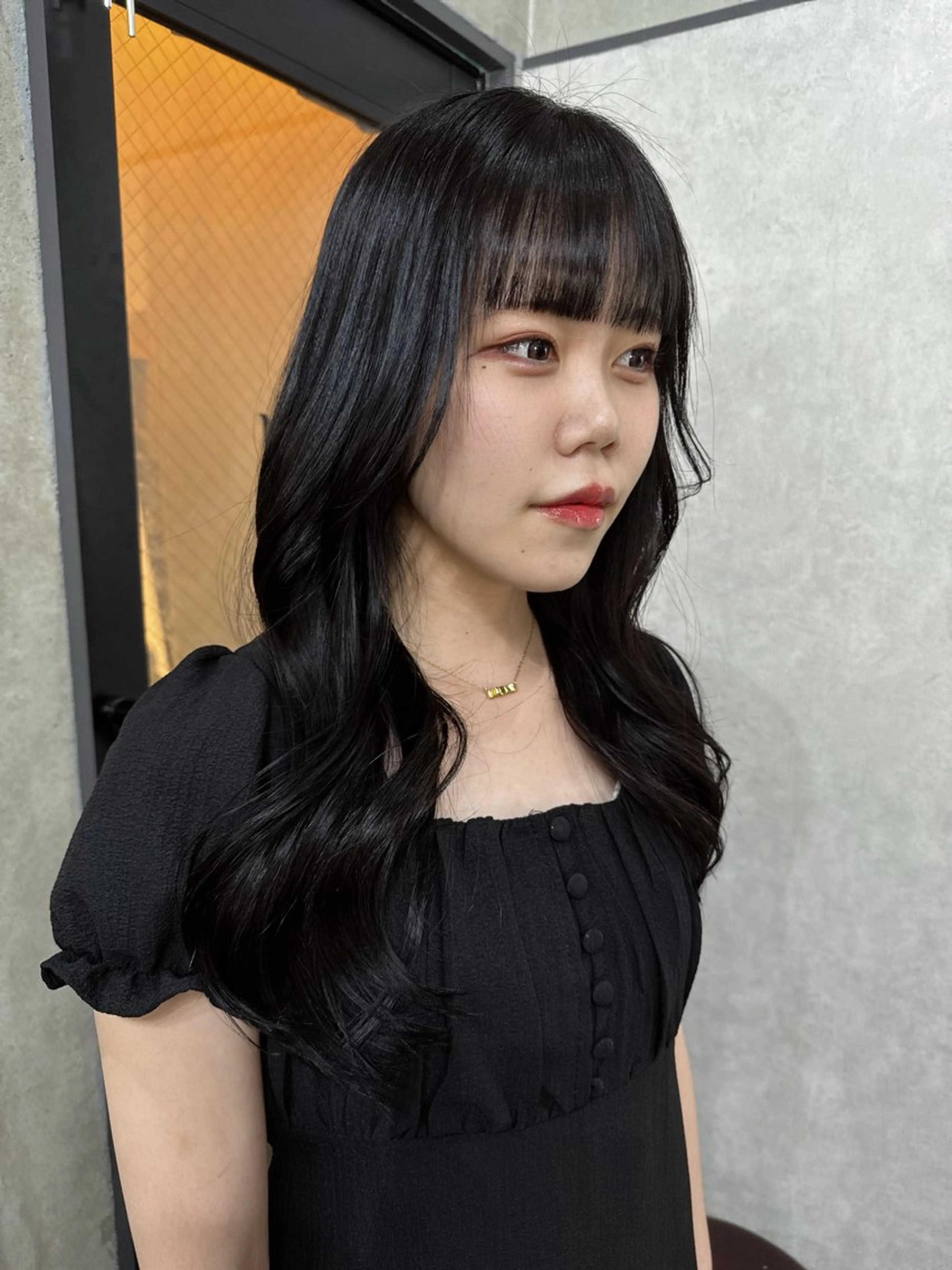 ロング カラー レイヤーカット AIRI layer cut hairのヘアスタイル