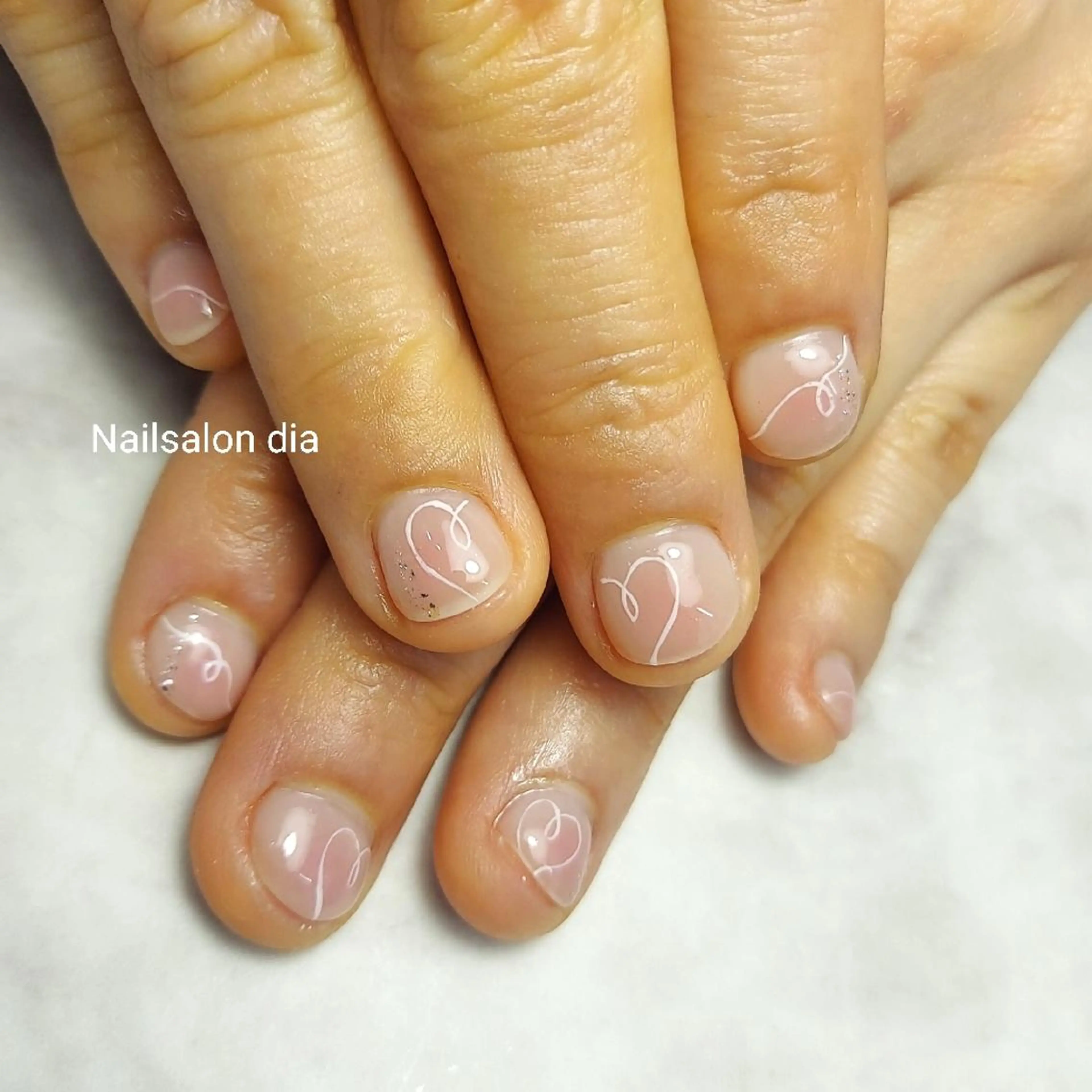 ネイル チークネイル フラワーネイル キラキラネイル マグネットネイル ミラーネイル ハンドネイル 栗東駅 徒歩10分 ネイルサロン ディアのネイルデザイン