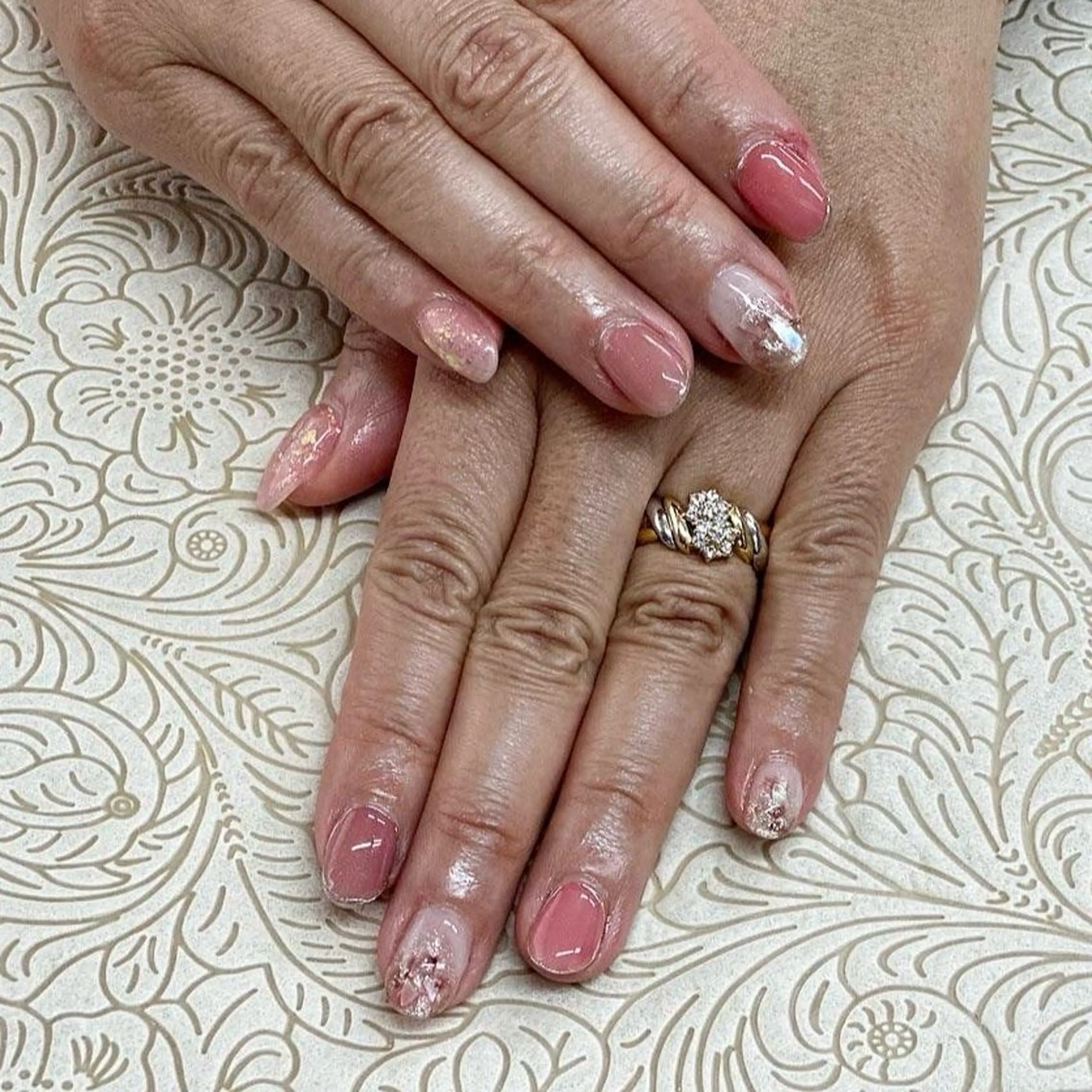 ネイル フラワーネイル precious nail room所属・precious nail roomのネイルデザイン