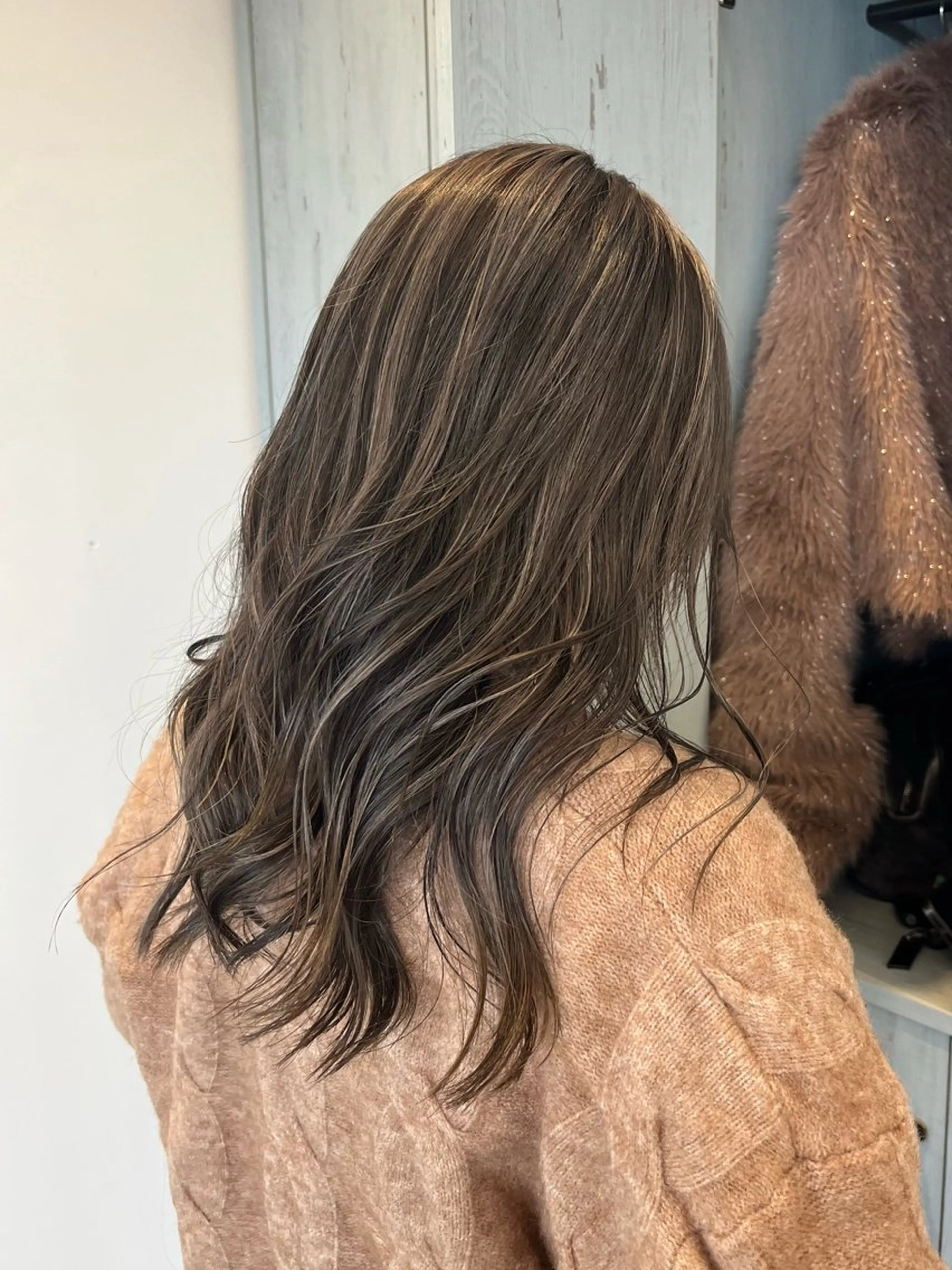 ロング ハイライト レイヤーカット ヘアカラー YUME/ブリーチ /カットモデル募集中のヘアスタイル