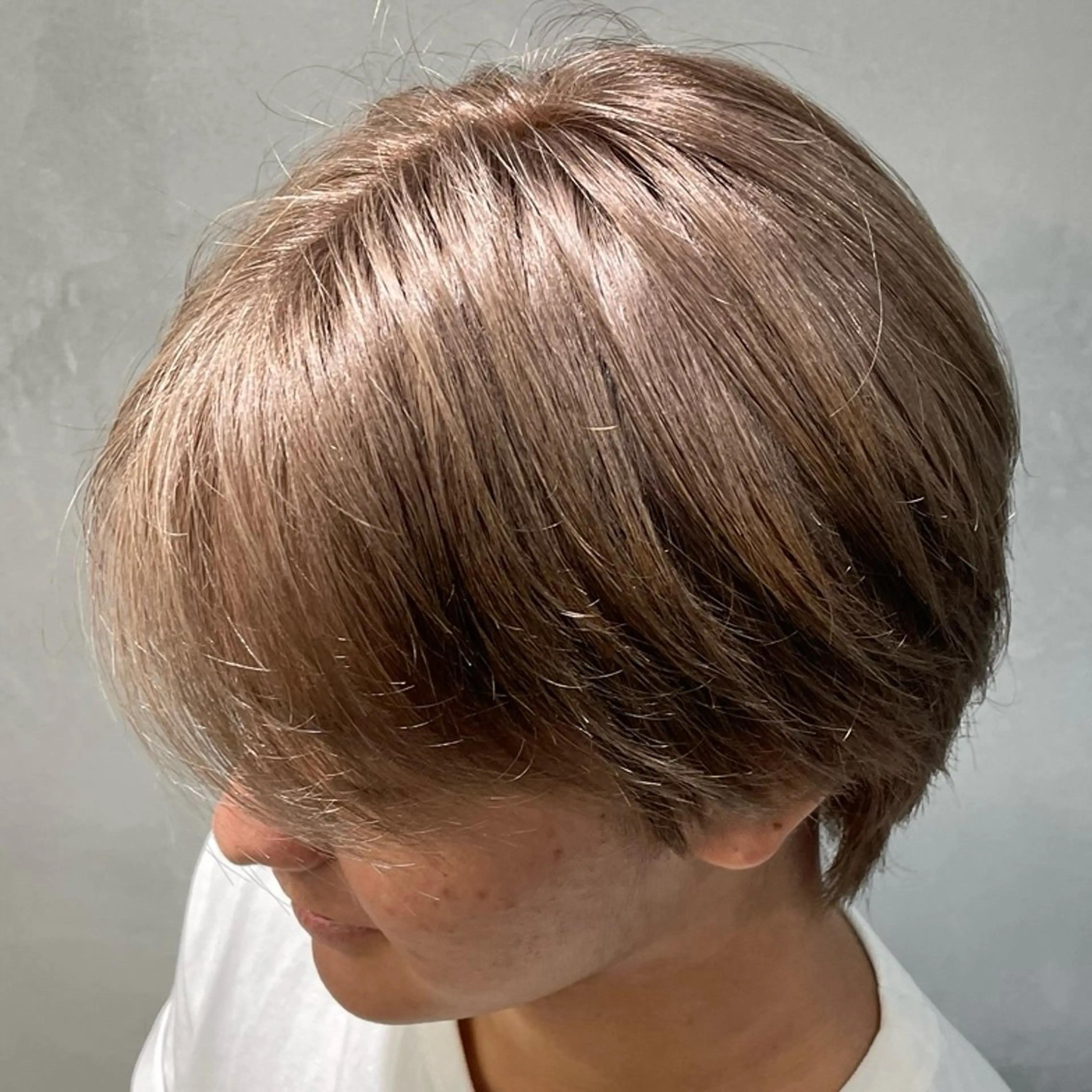 ミディアム カラー ヘアアレンジ メンズ fifth 石川 凪のヘアスタイル