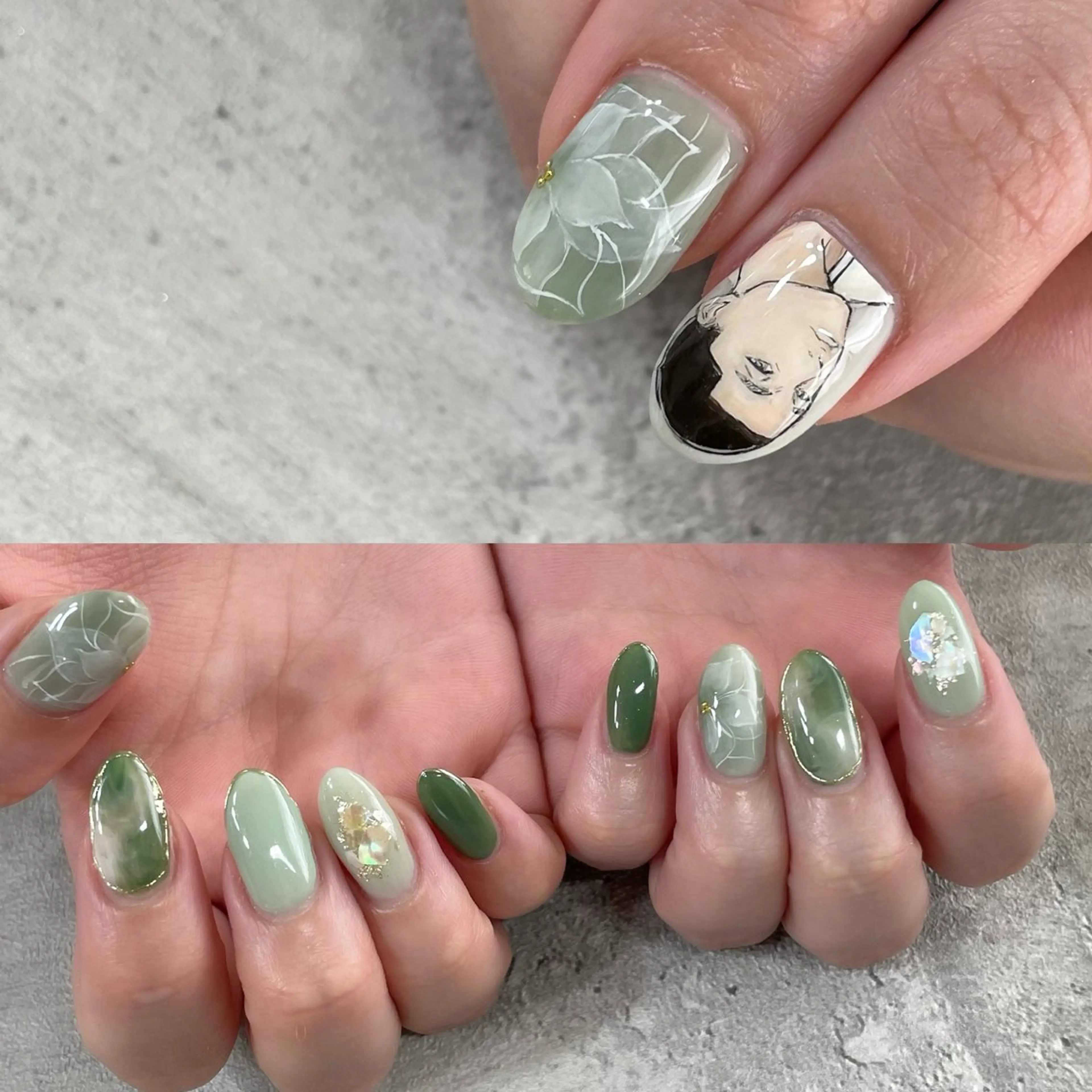 ネイル 東 千夏のネイルデザイン