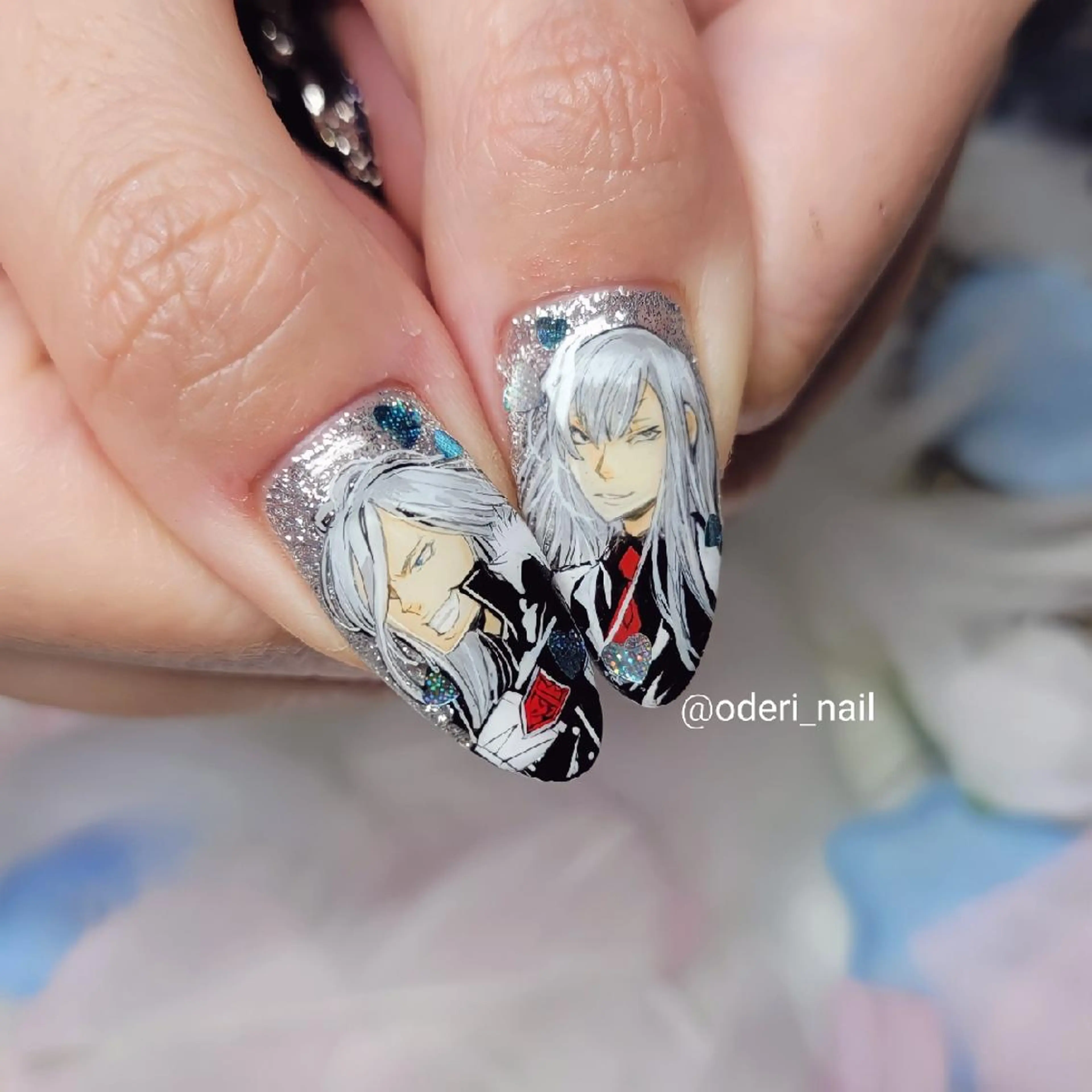 ネイル アートネイル ジェルネイル おで@ oderi_nailのネイルデザイン