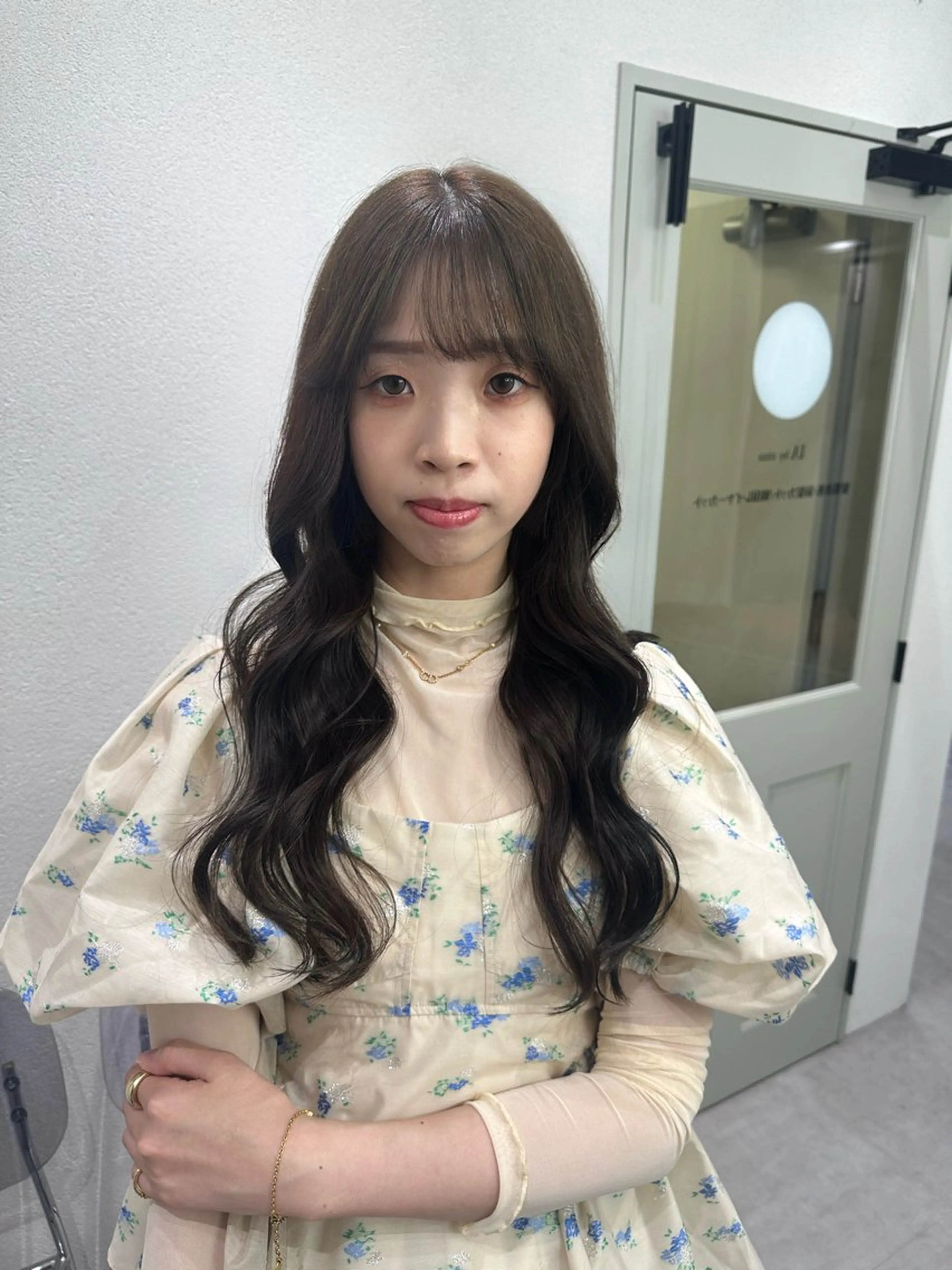 セミロング カラー 🪞個室サロン/韓国 艶髪/keito🪞のヘアスタイル