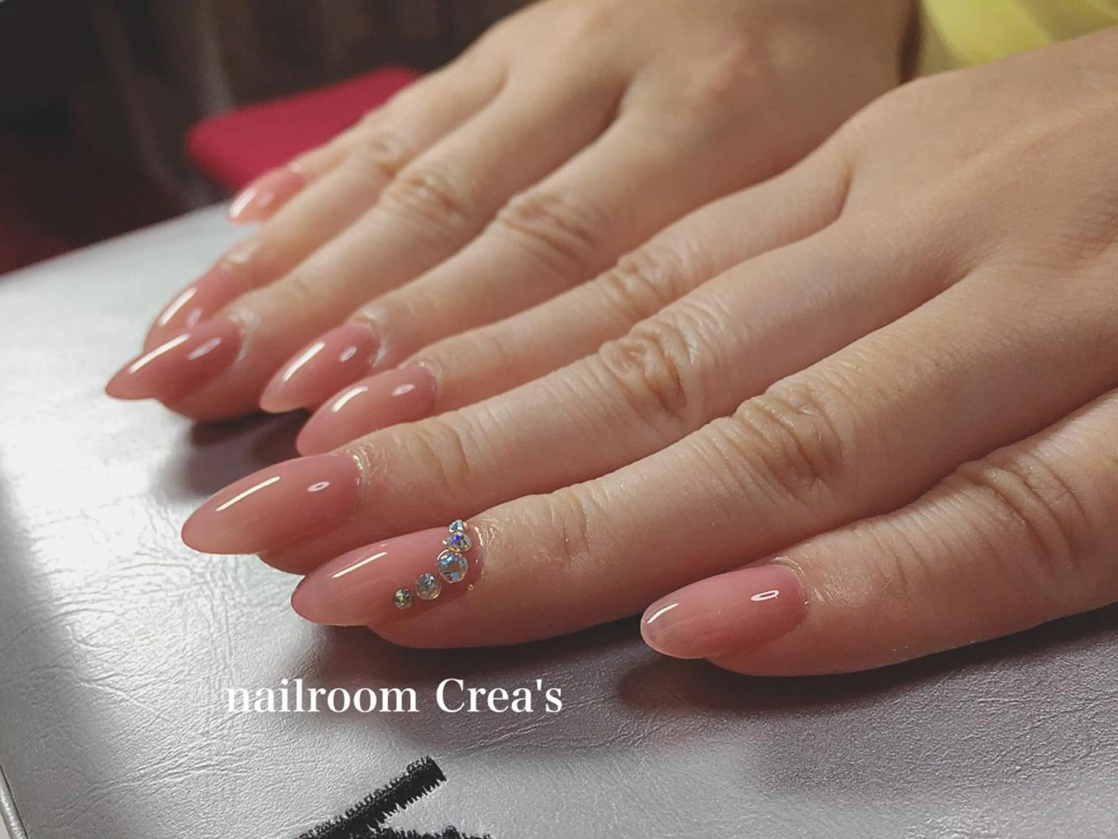 ネイル ジェルネイル ワンカラーネイル nailroom Crea'sのネイルデザイン