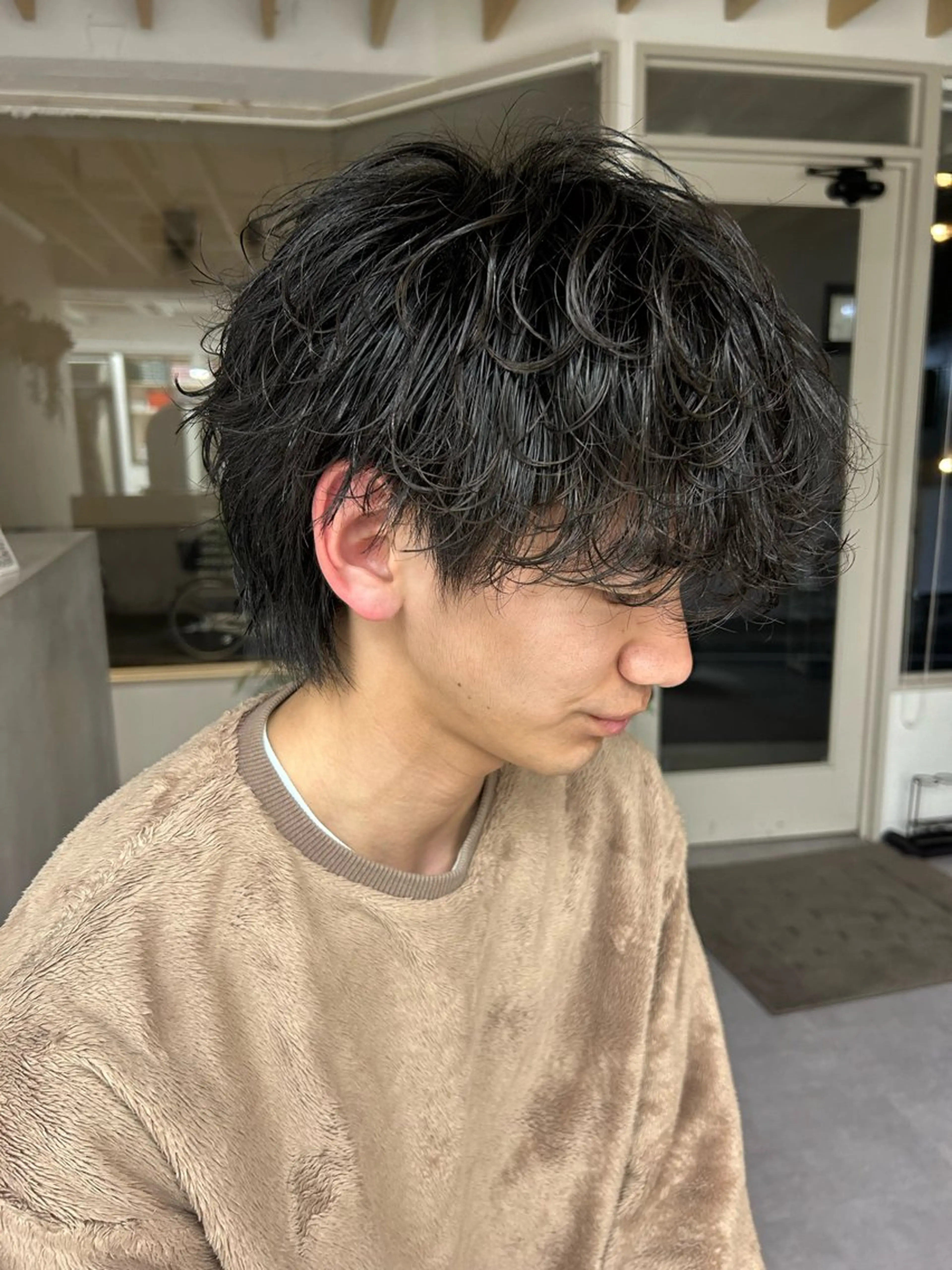 パーマ ayu omochaのヘアスタイル