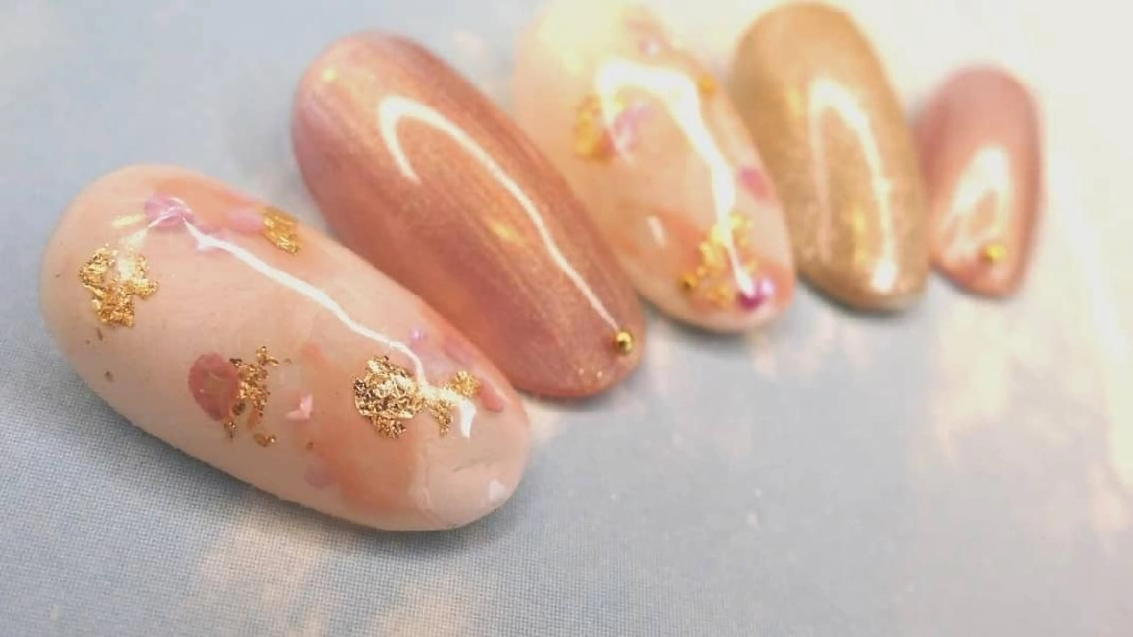 ネイル ミディアム ハンドネイル T&A nailのネイルデザイン