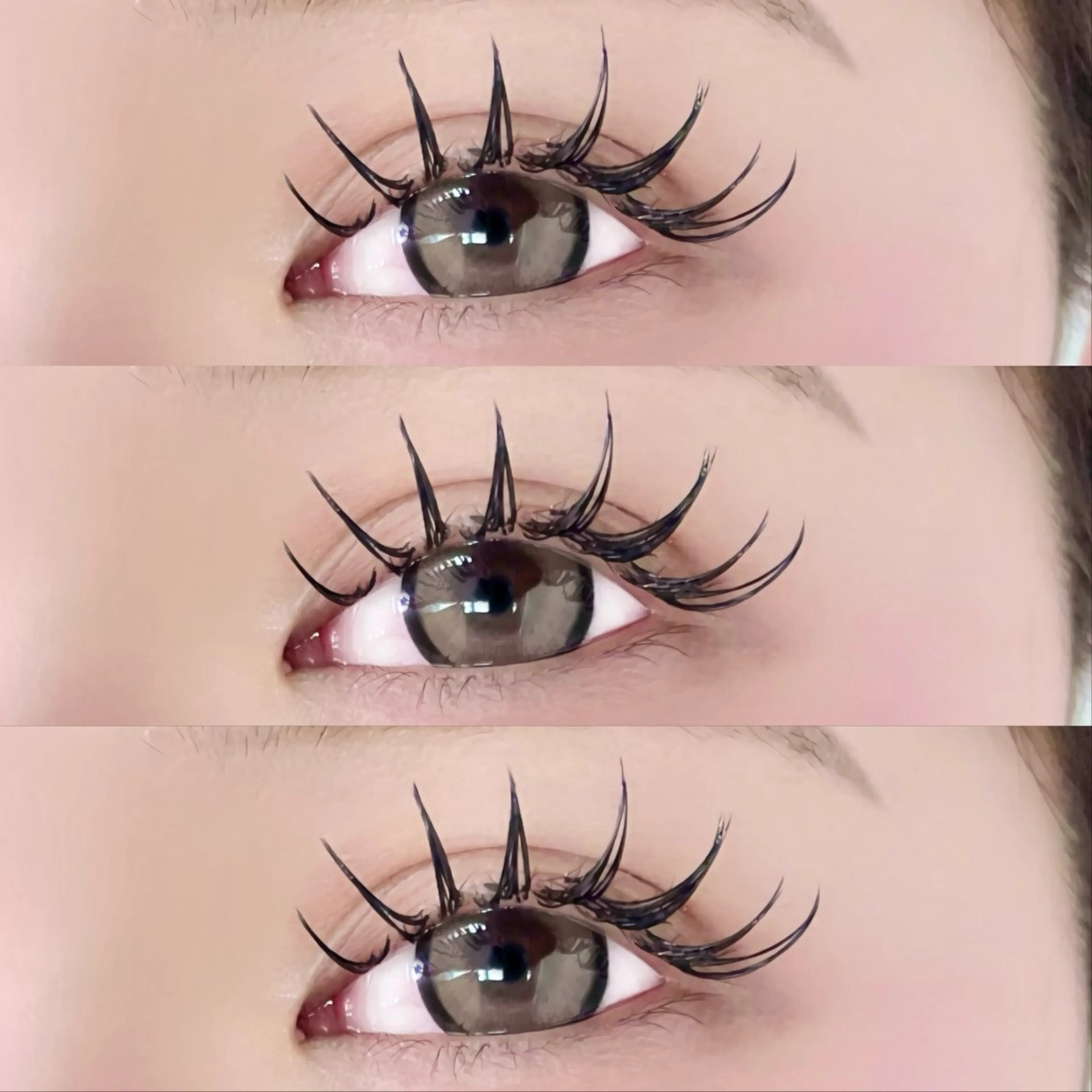 マツエク・マツパ マツエク 大阪梅田 SAKI 韓国風束感まつ毛のマツエク・マツパデザイン