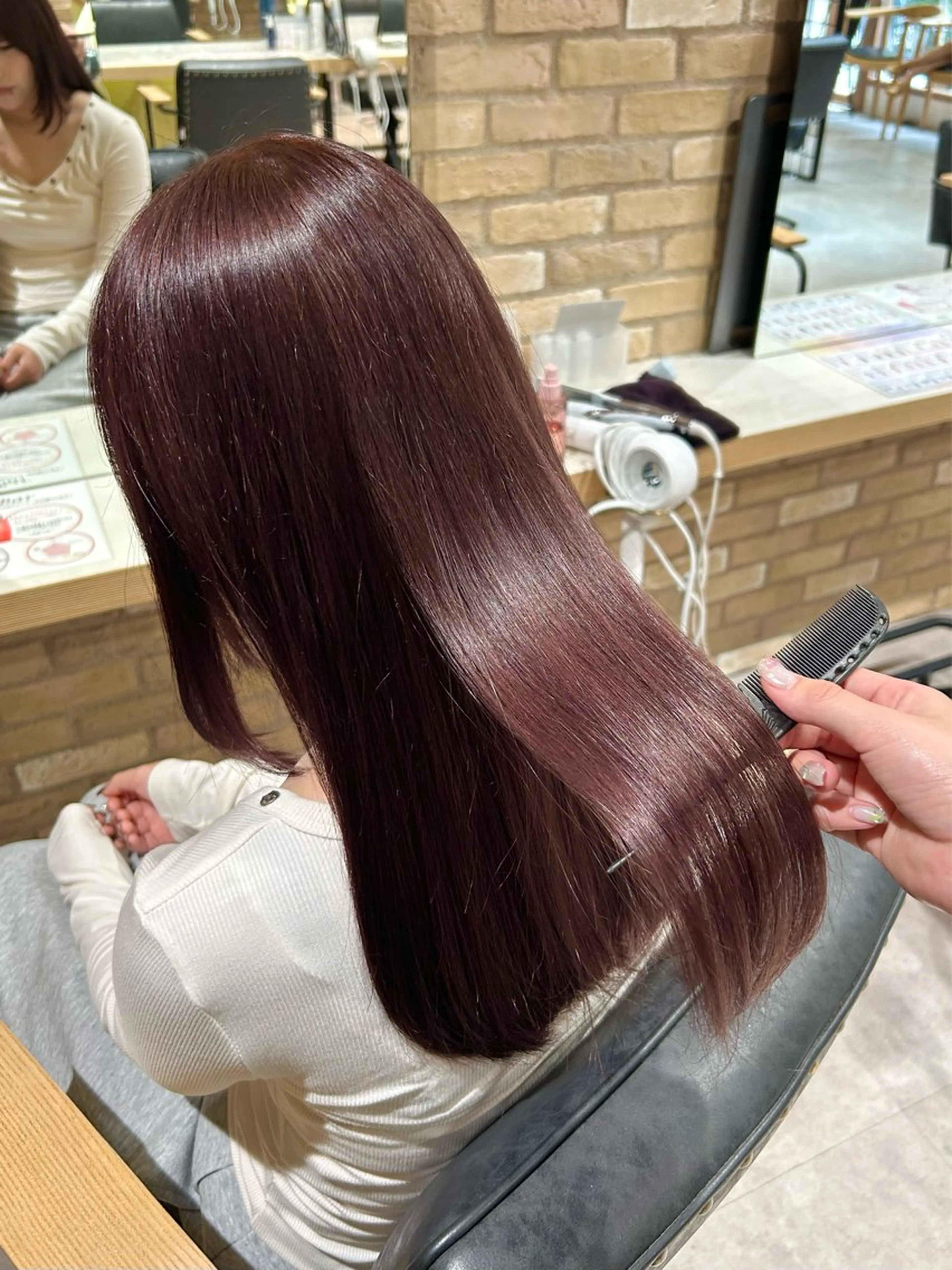 ロング カラー ヘアカラー レイヤー/nail COCOROのヘアスタイル