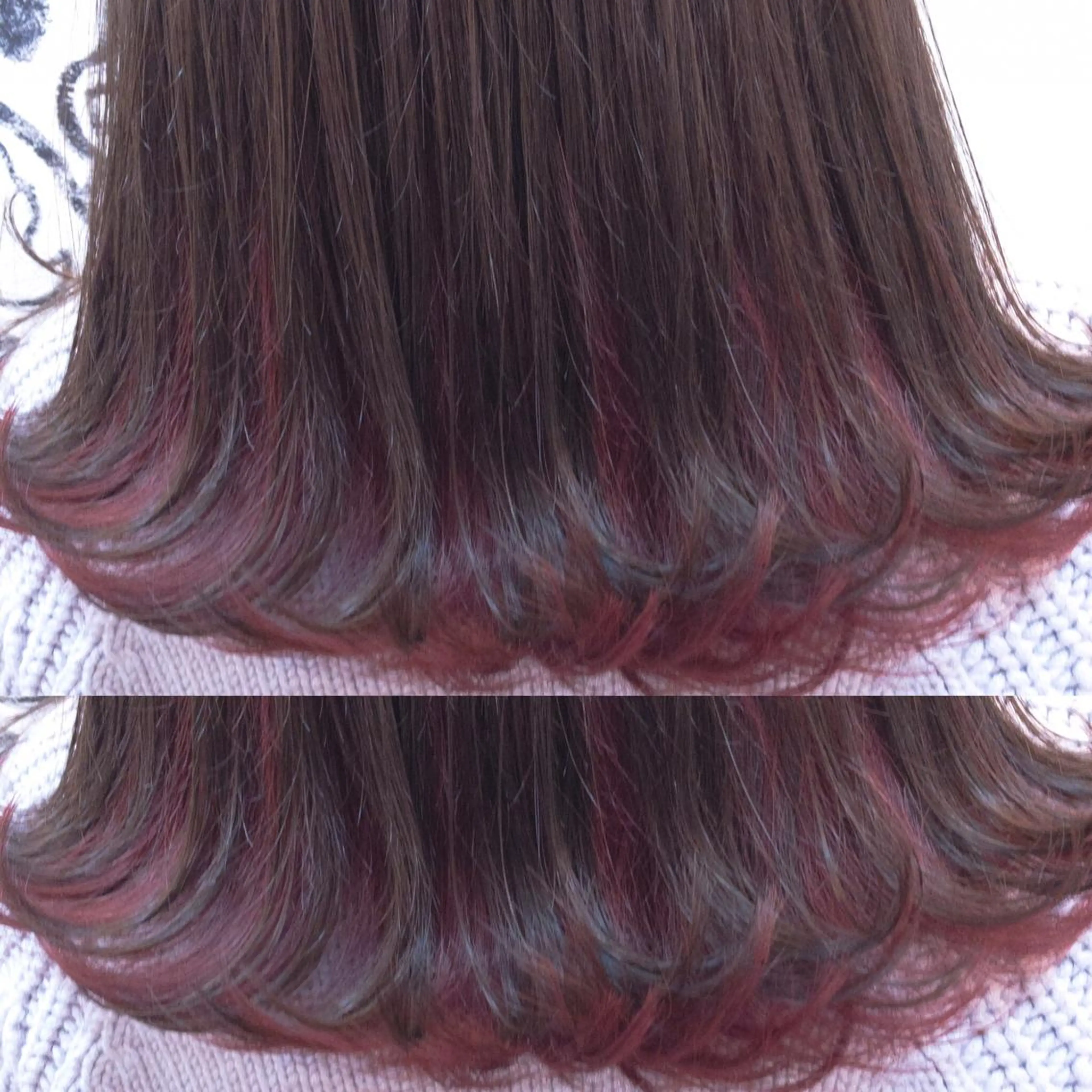 ミディアム ヘアアレンジ カット 🌈韓国ヘア KOUSEI🌈のヘアスタイル