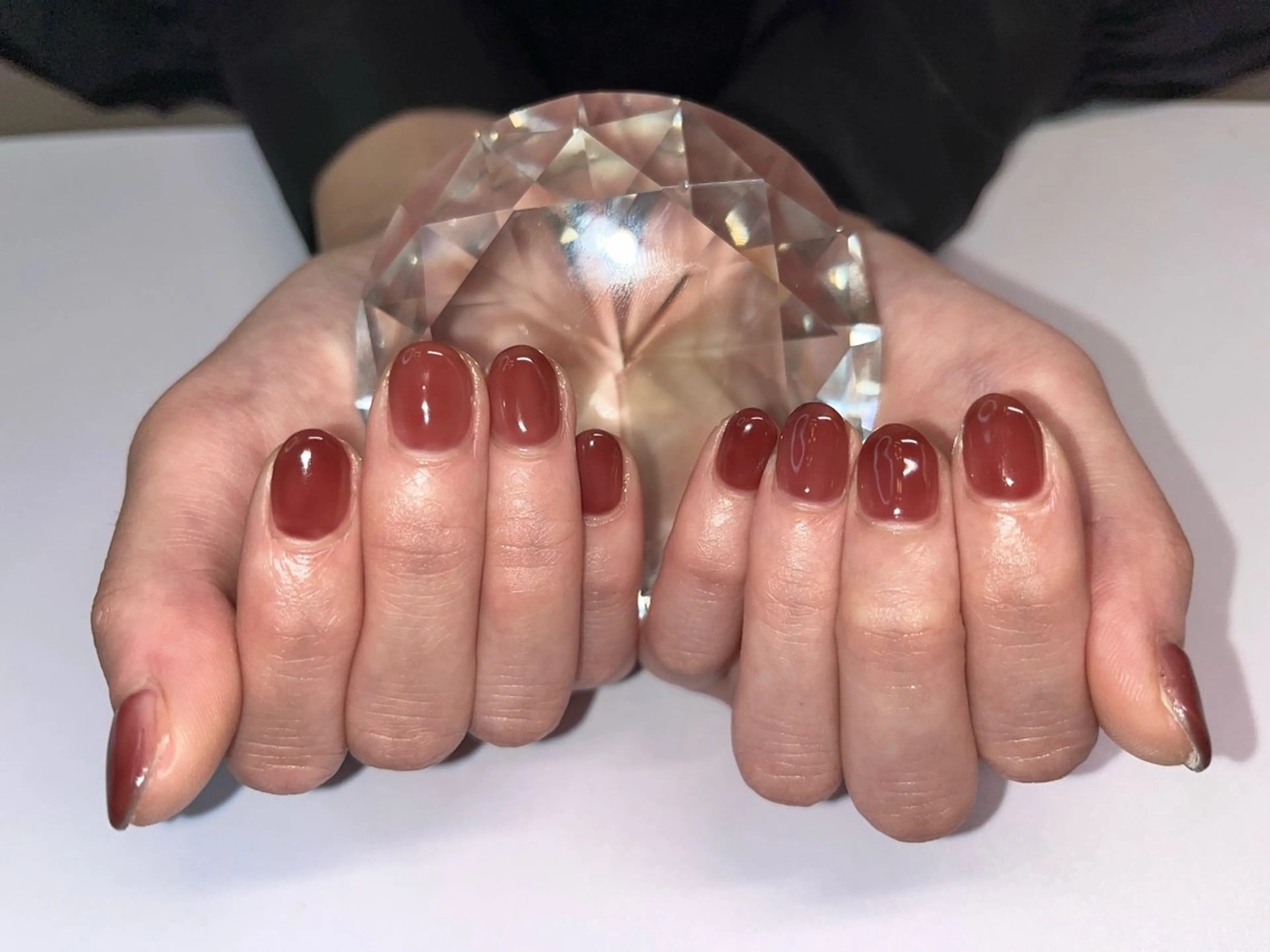 ネイル アートネイル 持ち込み ニュアンスネイル オフィスネイル ワンカラーネイル ハンドネイル プライベートサロン N's Nailのネイルデザイン