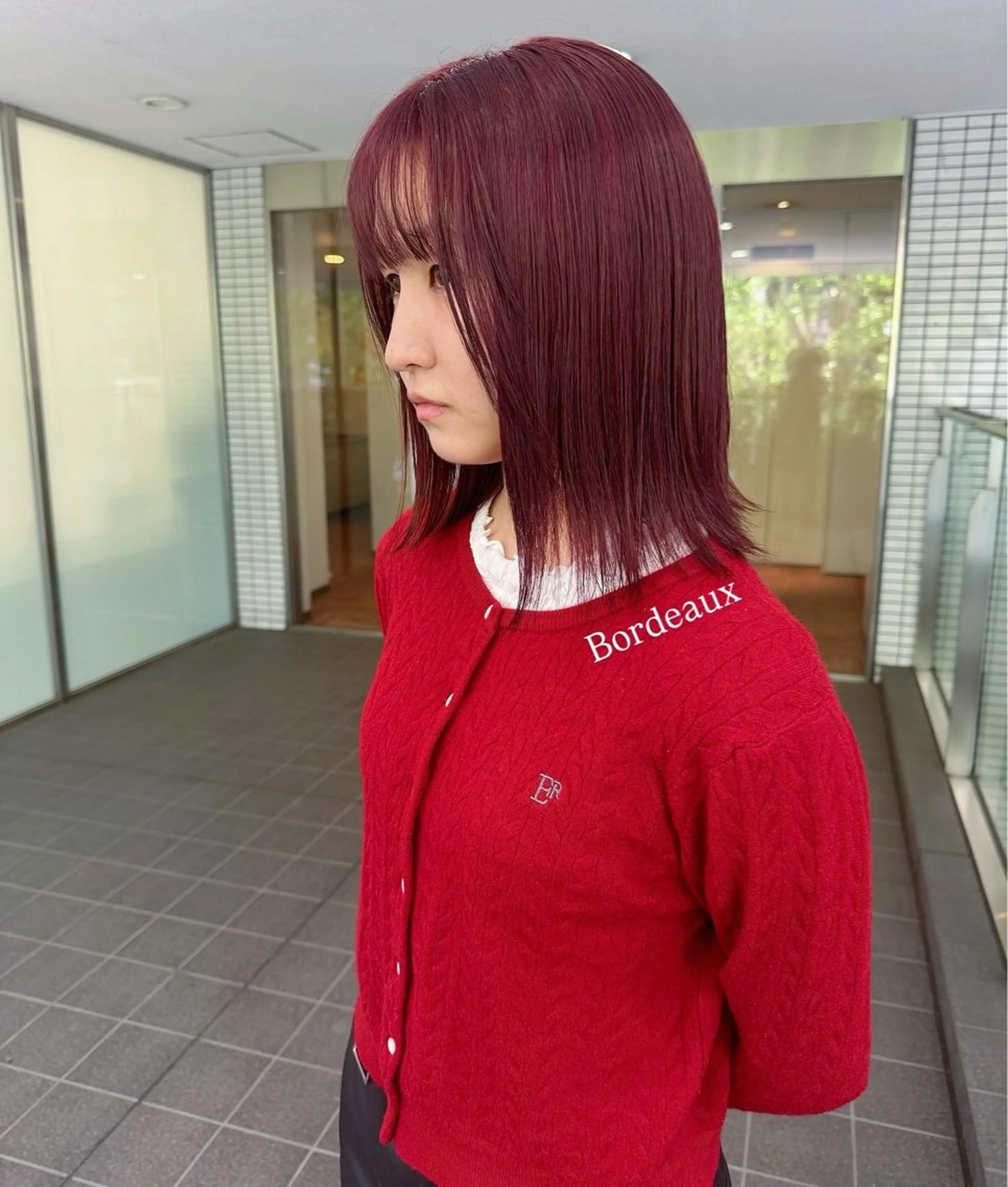 ブリーチなしカラー 10％offの写真