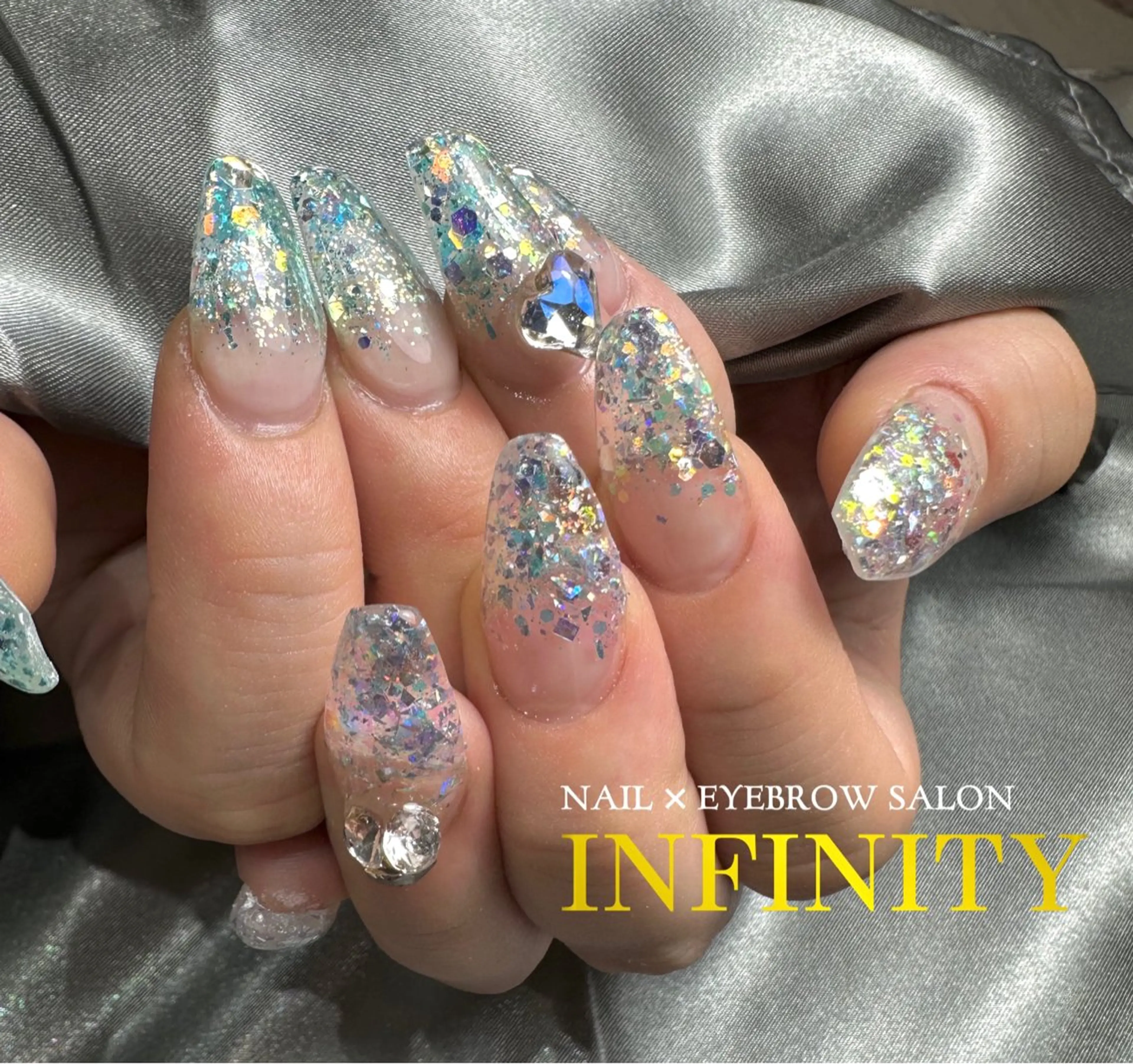 メンズ キッズ ハンドネイル INFINITY Sachiのネイルデザイン