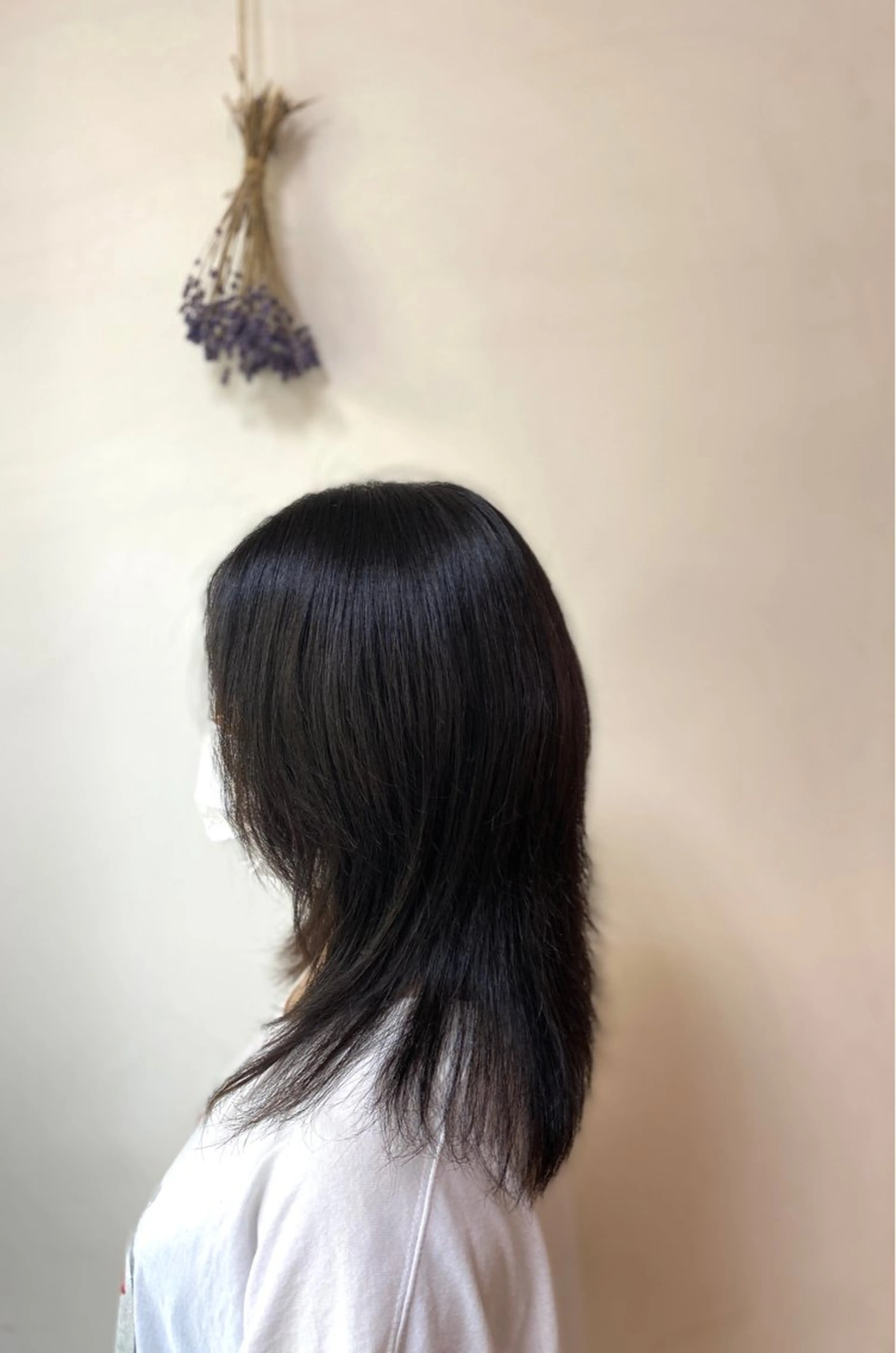 セミロング カラー CRADLE Takeuchiのヘアスタイル