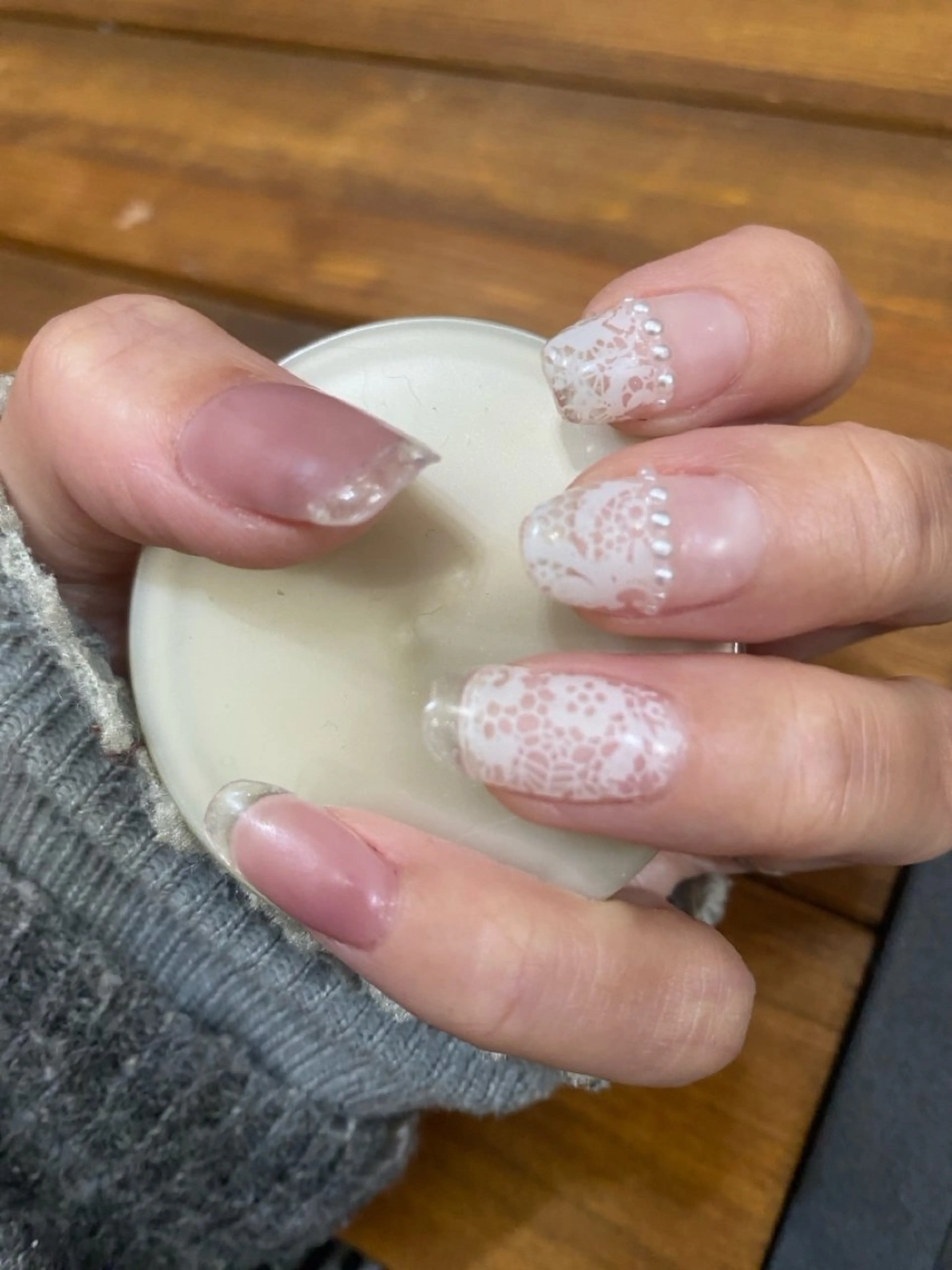 ネイル レース nika mitonのネイルデザイン