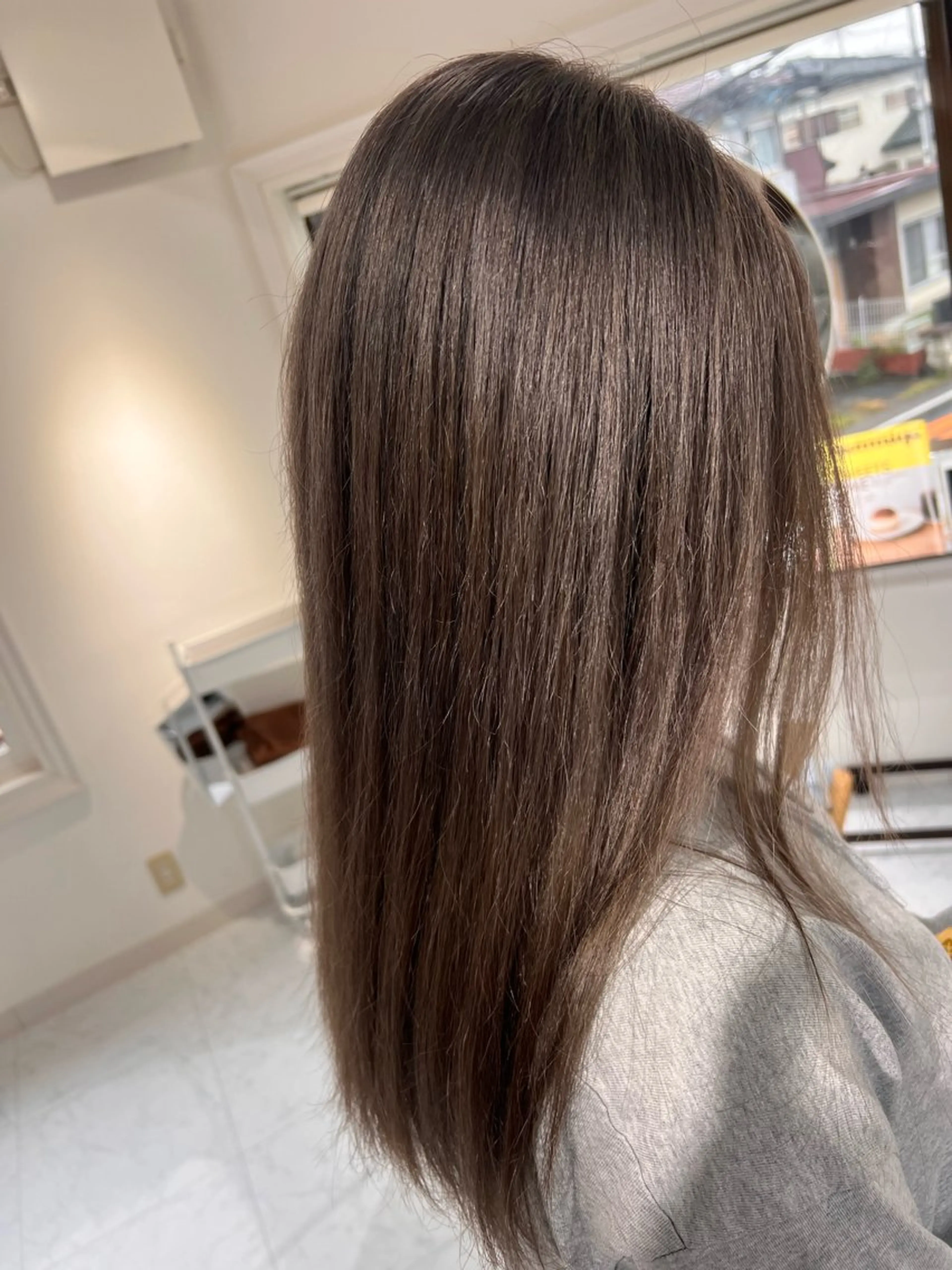 ミディアム ヘアカラー 高橋 悠也のヘアスタイル