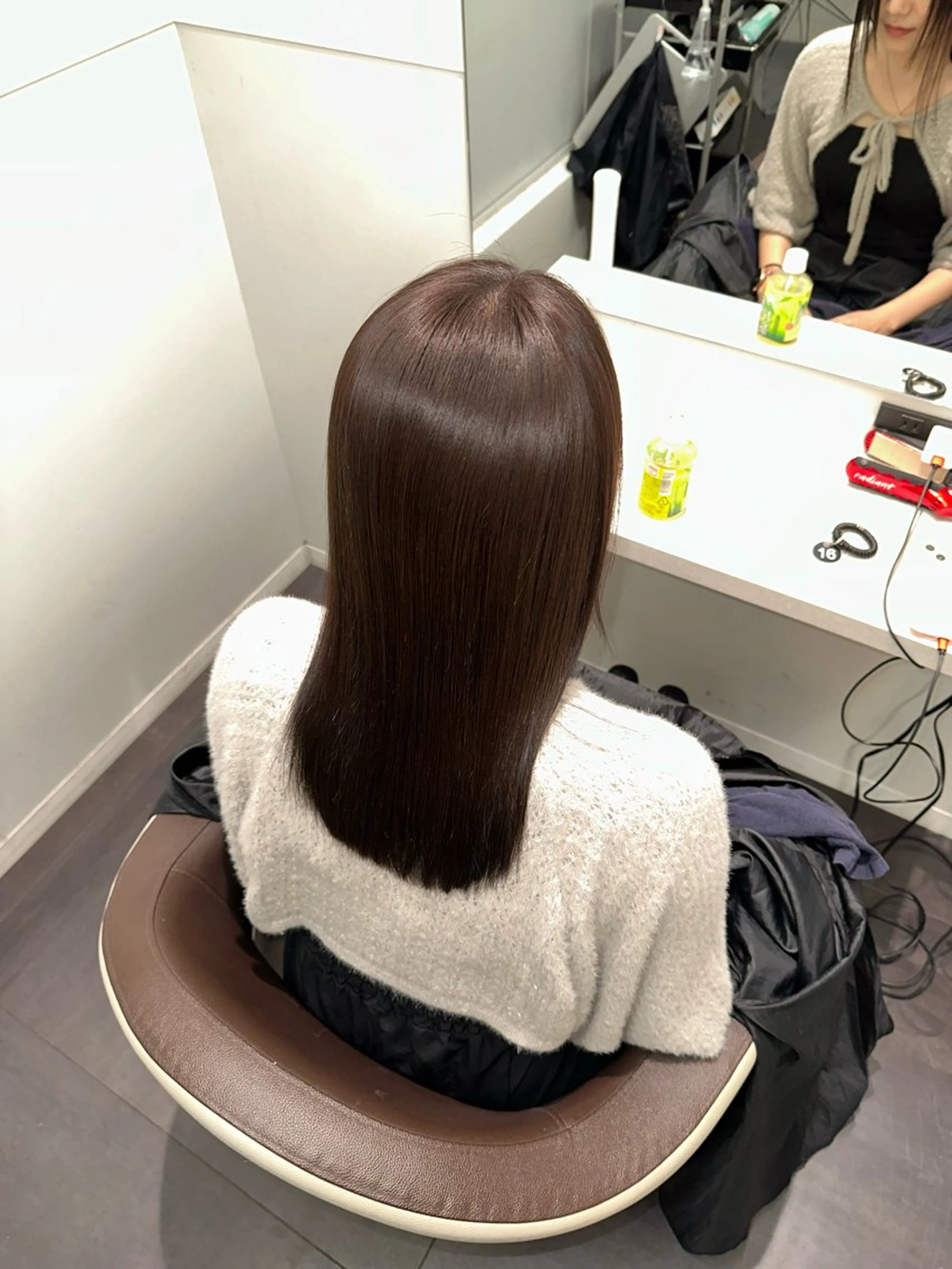 セミロング 美髪特化✨ 伊織✨縮毛矯正✨のヘアスタイル