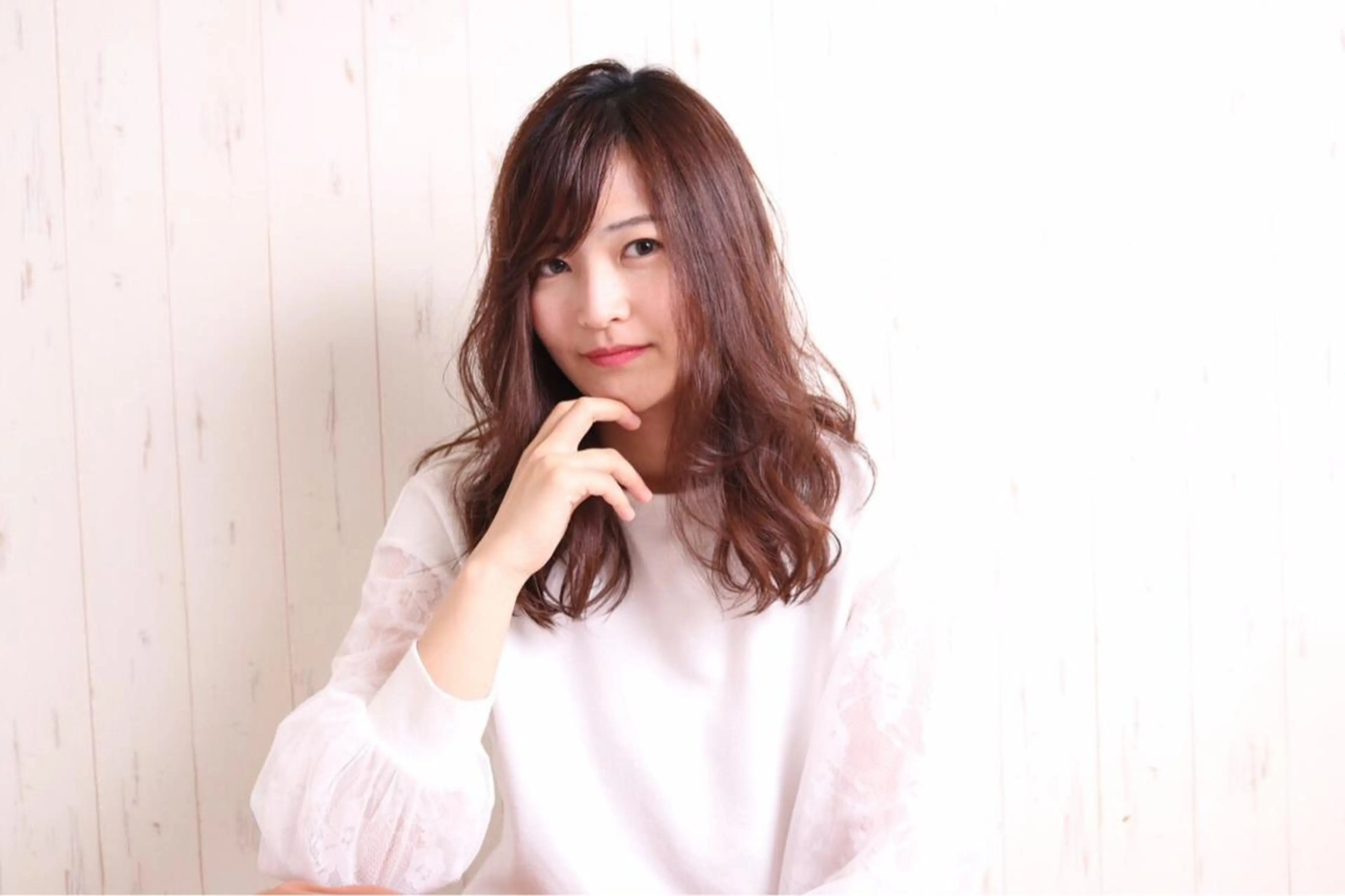 ロング カラー ベージュカラー KAIzen. tomoのヘアスタイル