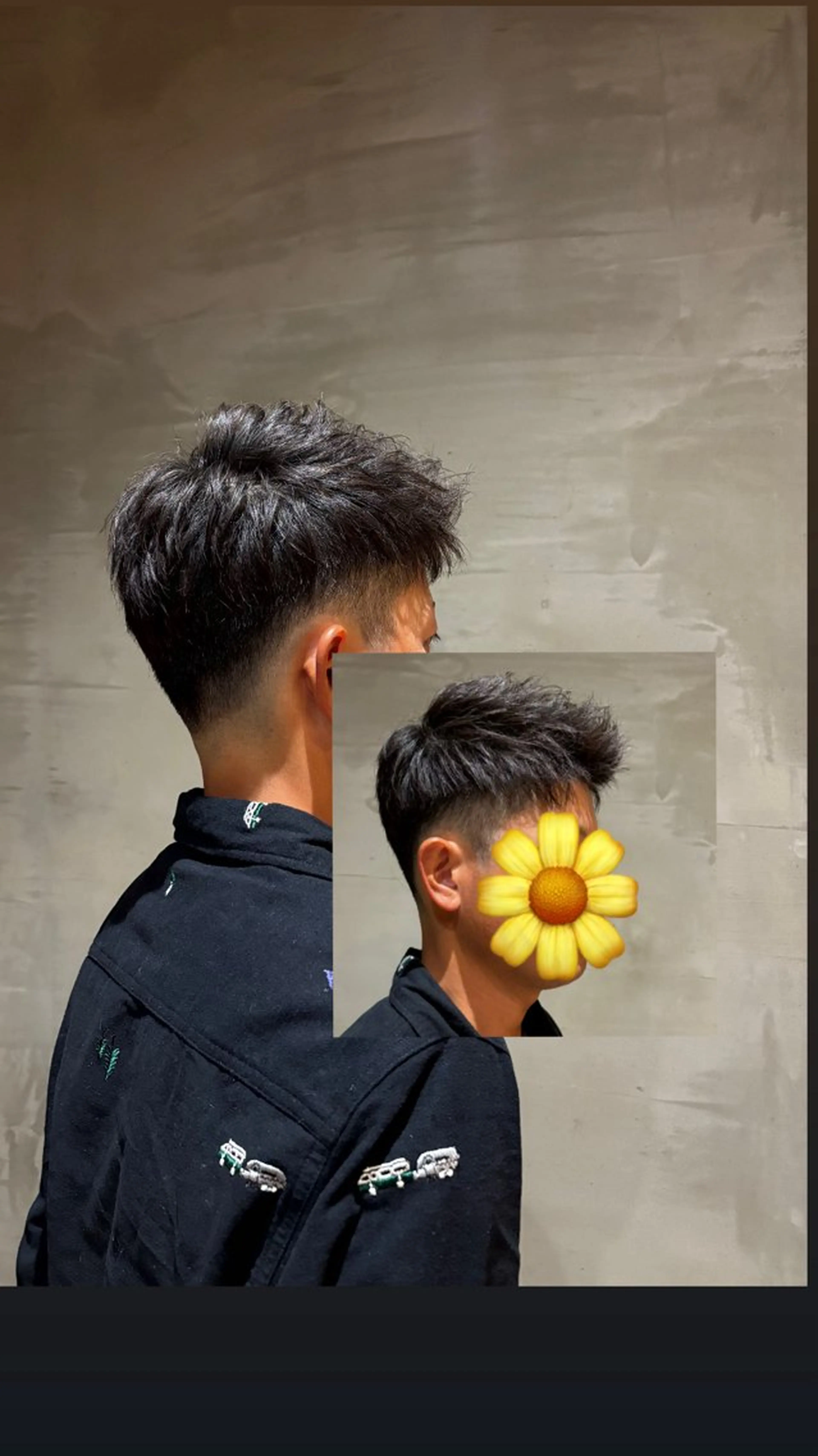 メンズ 刈り上げ atelier JD yuinaのヘアスタイル