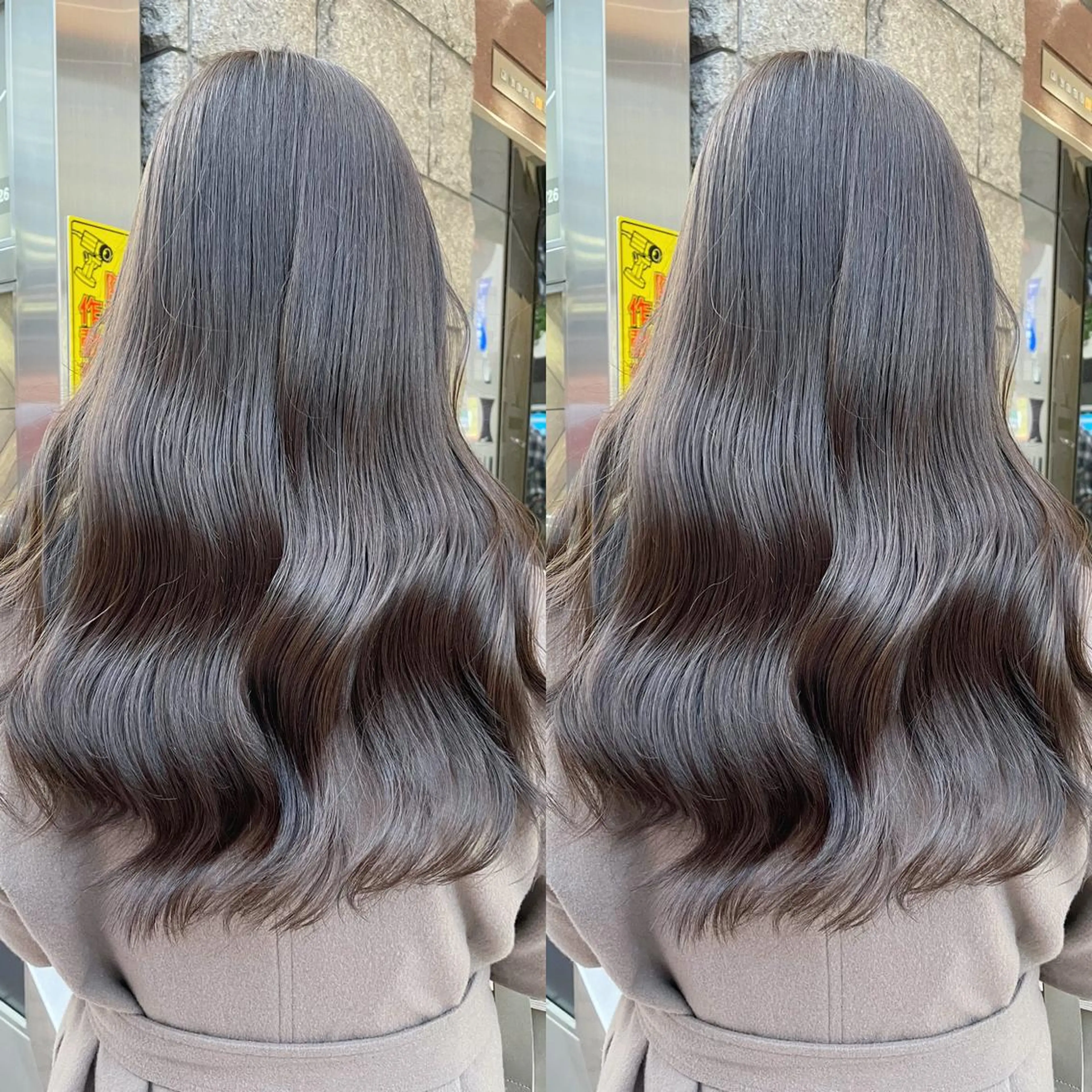 ロング カラー ブリーチ ハイトーンカラー 韓国レイヤー/ツヤ髪 🤍kosuke🤍のヘアスタイル