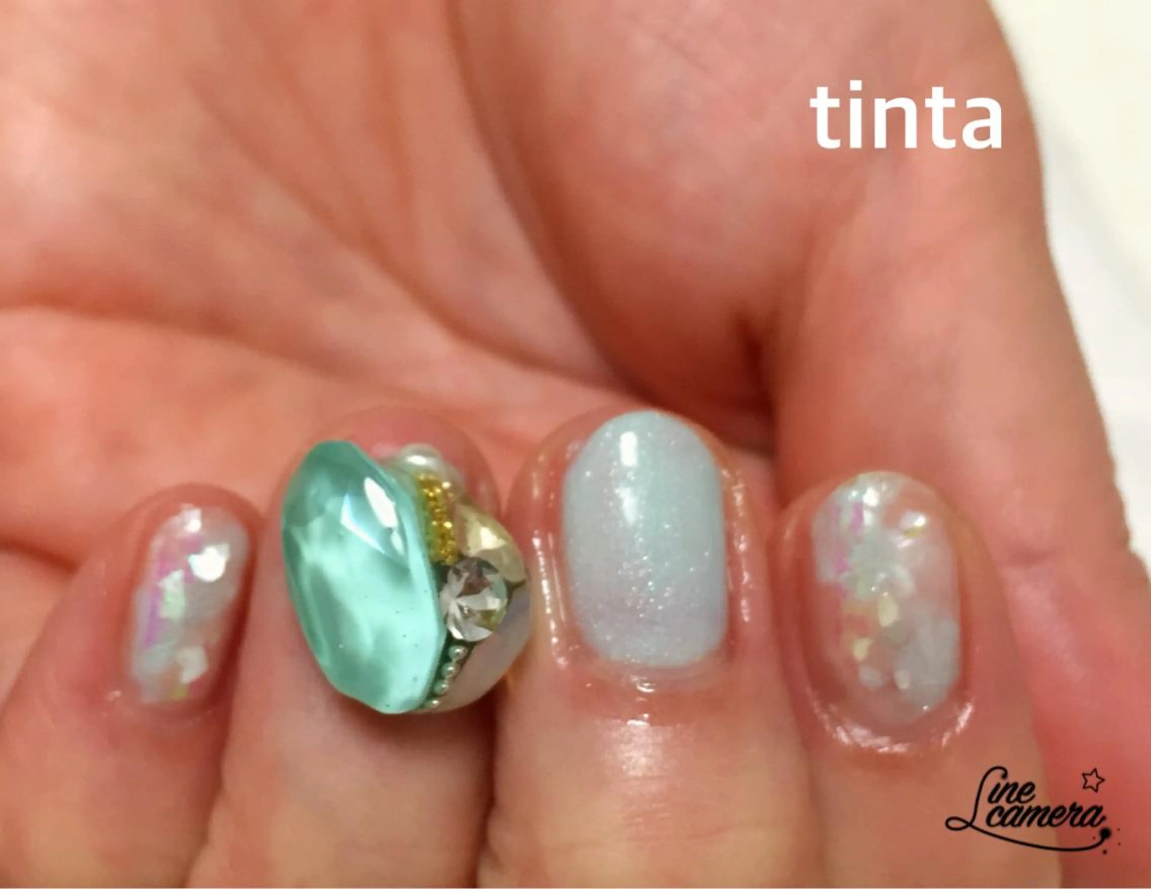 ネイル キラキラネイル ネイルサロン ティンタ所属・馬場 典子のネイルデザイン