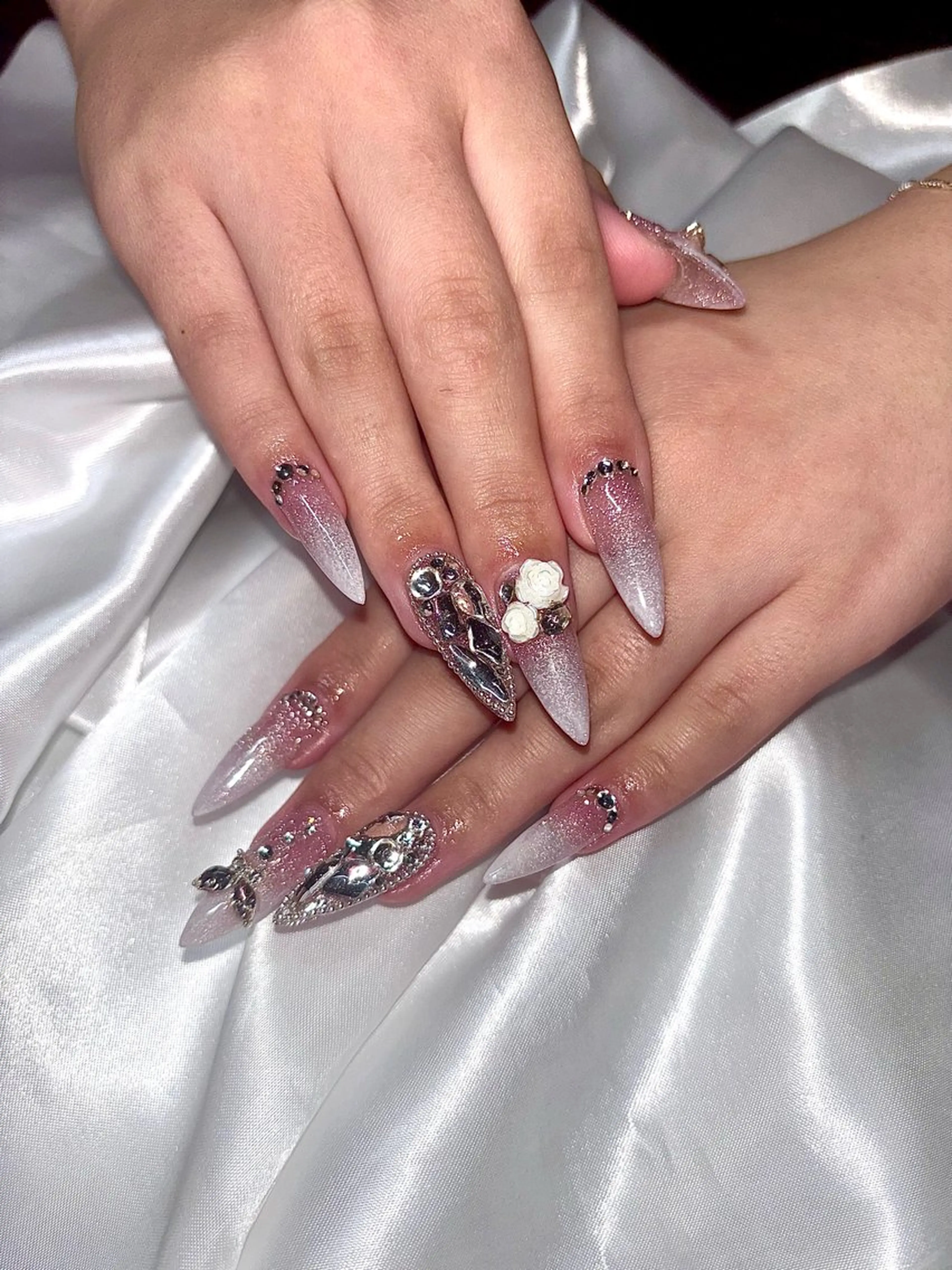 ネイル フラッシュネイル キラキラネイル Dreamin' Nail salonのネイルデザイン