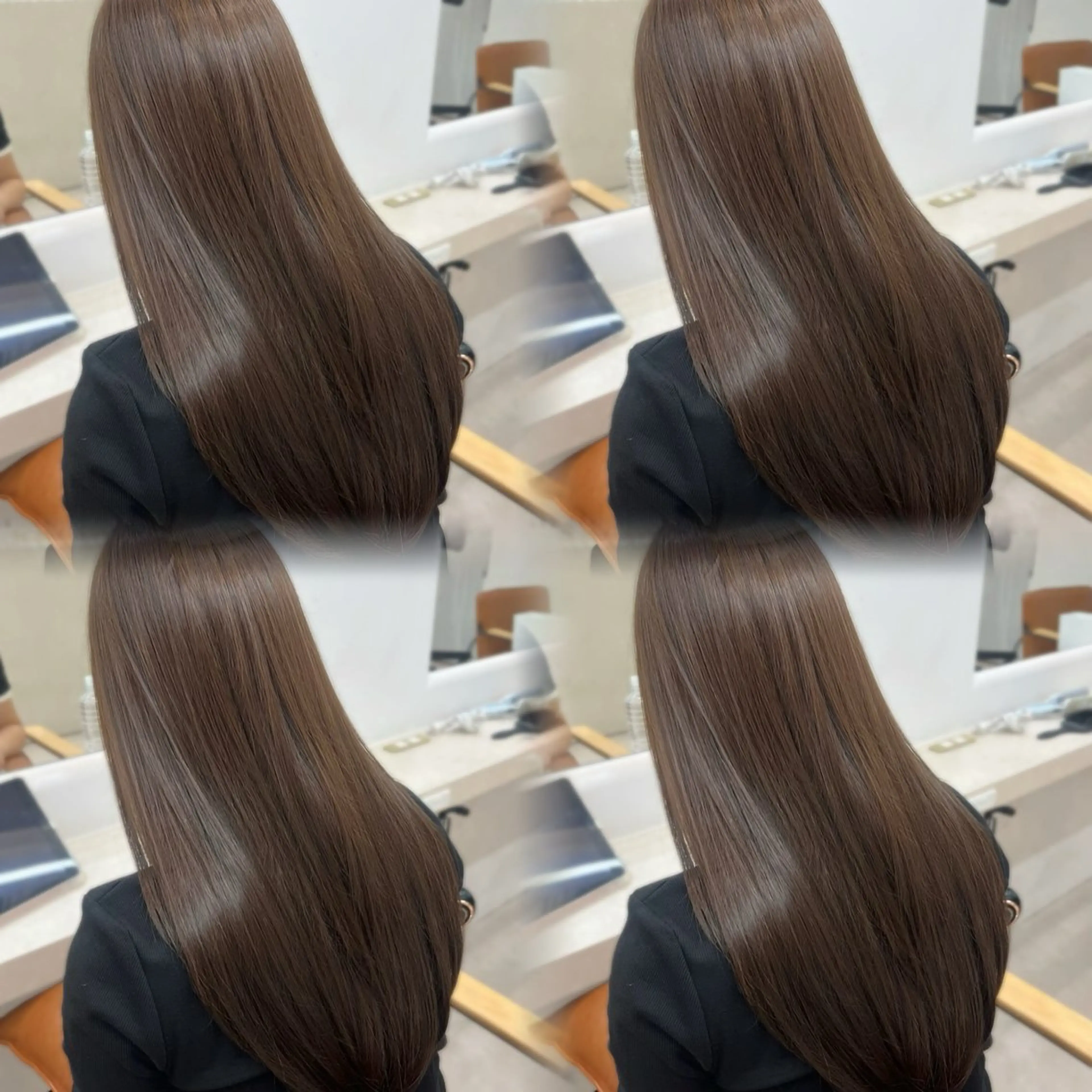 カラー ひなこ♡艶カラー/ ベージュ🤍透明感のヘアスタイル